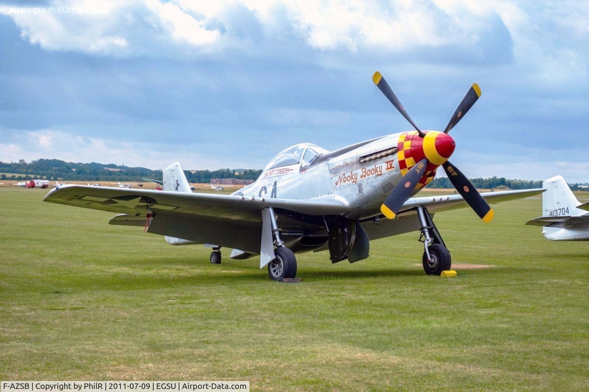 F-AZSB, 1944 North American P-51D Mustang C/N 122-40967, 411622 (44-74427, F-AZSB) 1944 NA P-51D Mustang 'Nooky Booky lV' USAAF Flying