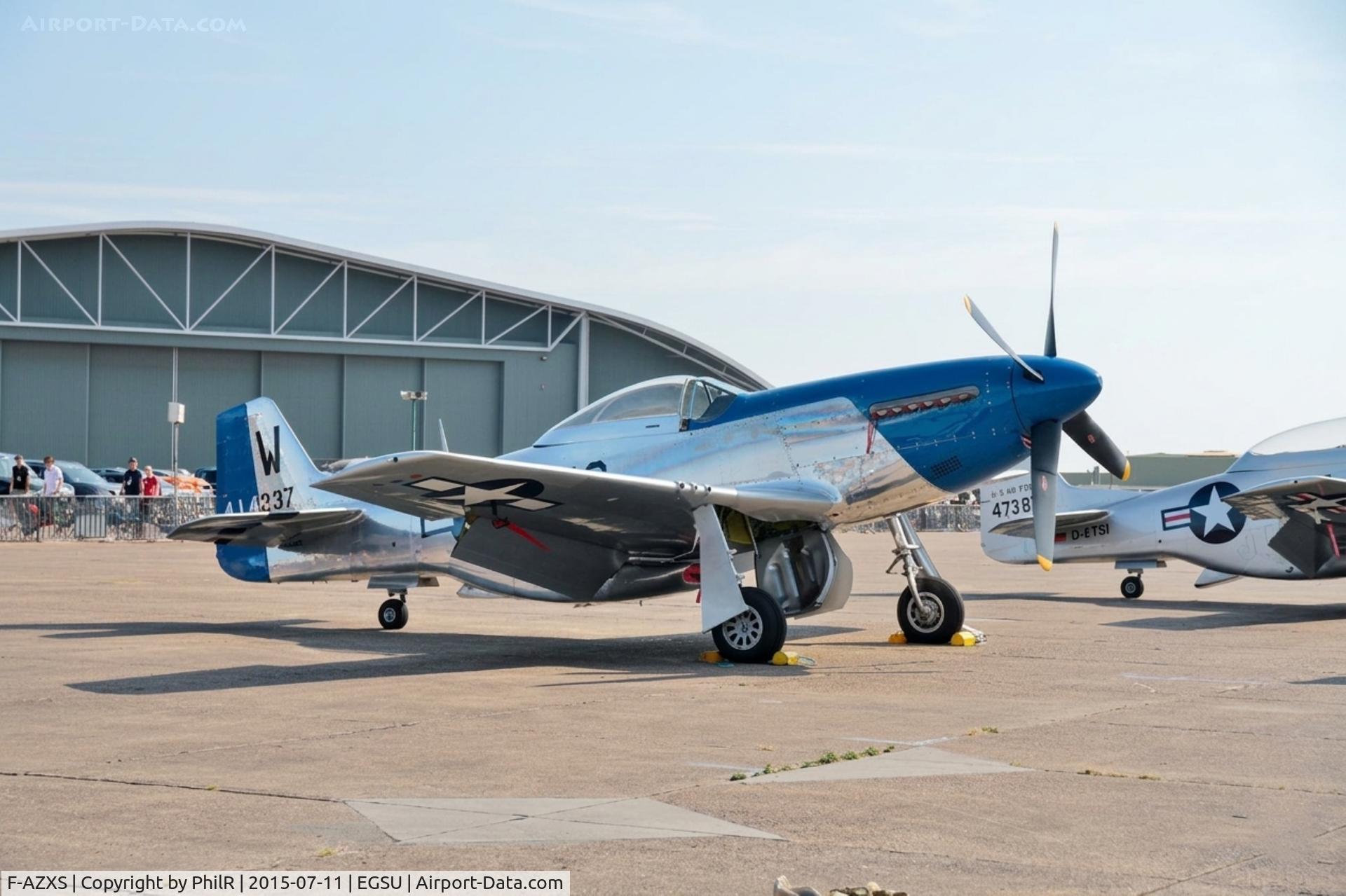 F-AZXS, 1944 North American F-51D Mustang C/N 122-40196, 414237 (44-73656. F-AZXS) 1944 NA P-51D Mustang 'Moonbeam McSwine' USAAF Duxford 