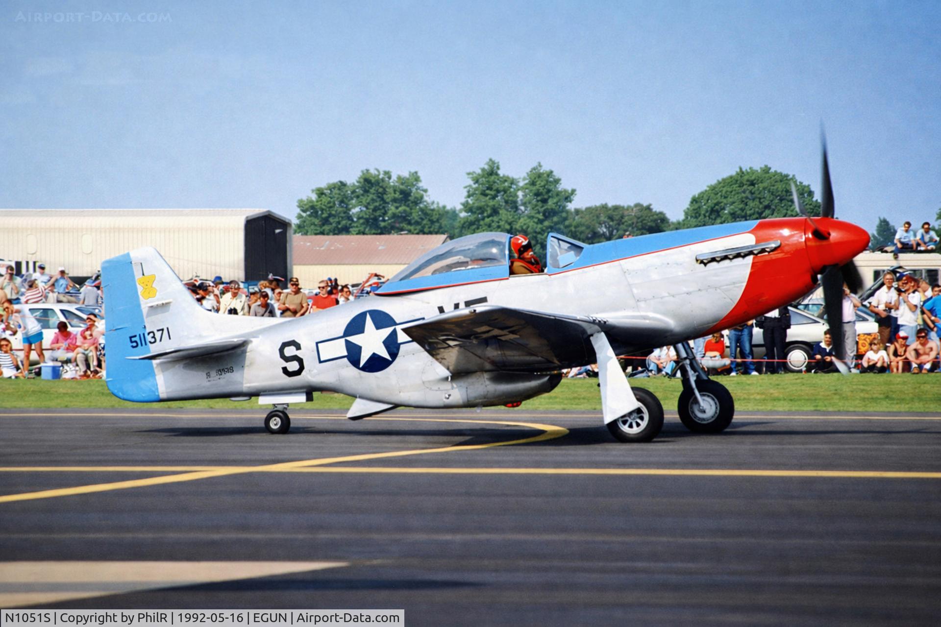 N1051S, 1963 North American P-51D Mustang C/N 124-48124 (45-11371), 511371 (45-11371, N1051S) 1945 NA P-51D Mildenhall
