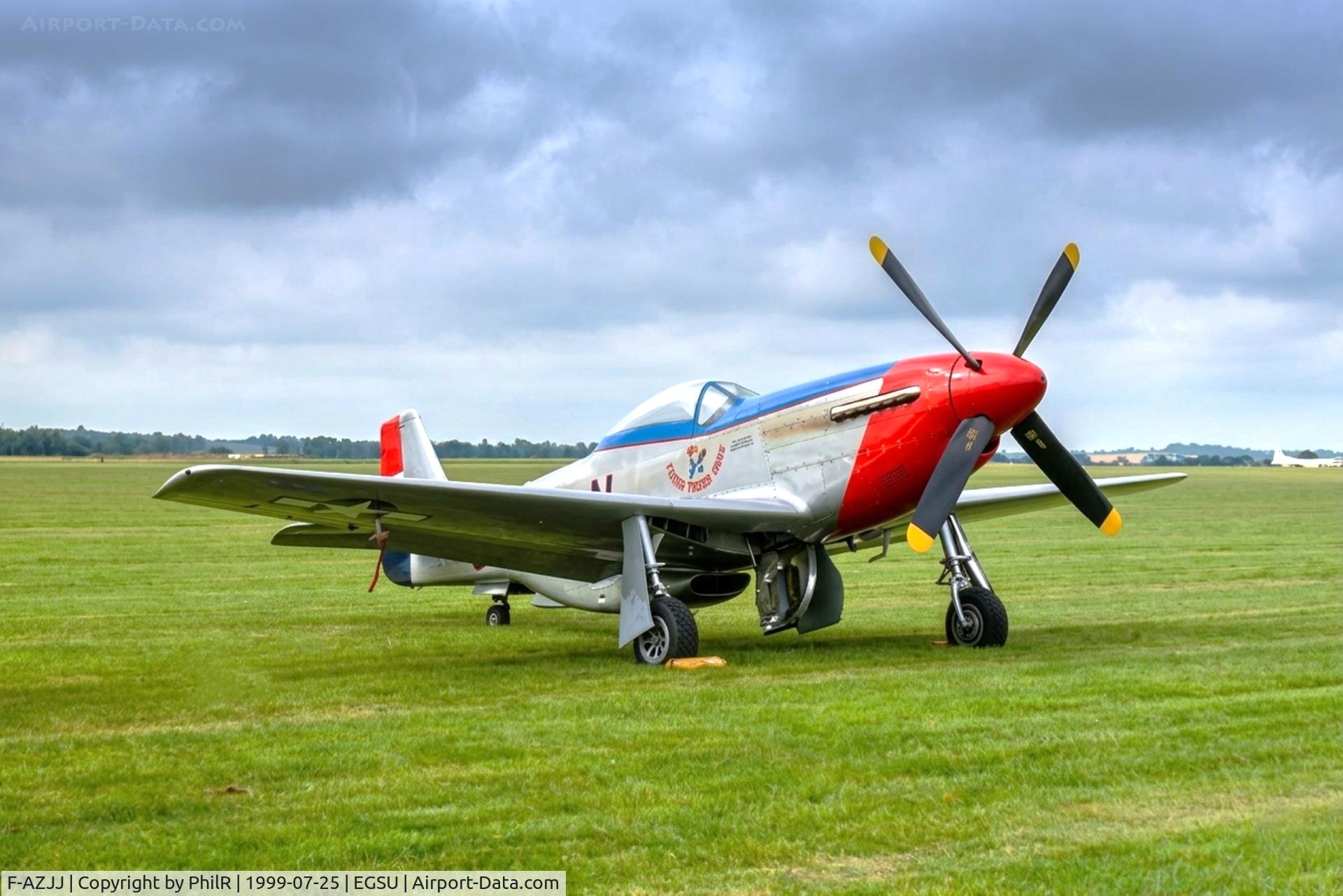 F-AZJJ, 1944 North American P-51D Mustang C/N 122-41046, 474832 (44-74832, F-AZJJ,N551TM) 1944 NA P-51D Mustang Duxford 
