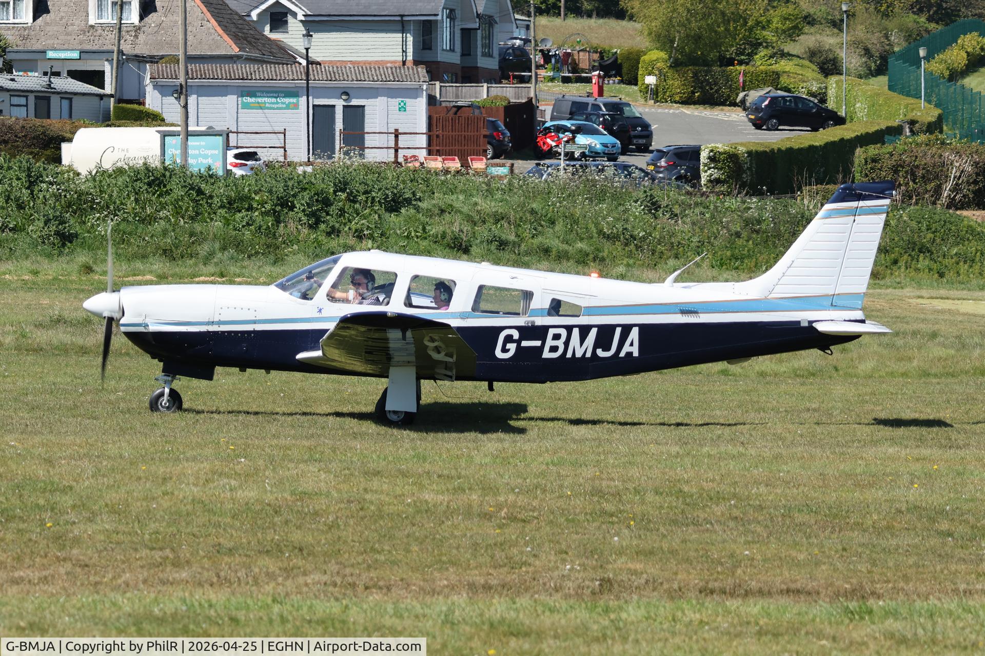 G-BMJA, 1981 Piper PA-32R-301 Saratoga SP C/N 32R-8113019, G-BMJA 1981 PIPER PA-32R-301 Saratoga SP Sandown IoW 25.04.26.JPG
