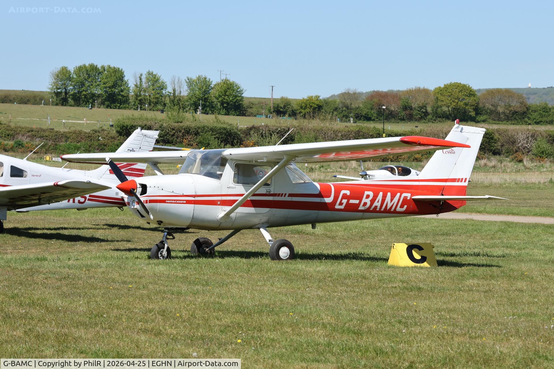 G-BAMC, 1973 Reims Cessna F150L C/N 0892, G-BAMC 1973 Reims Cessna F150L Sandown IoW 25.04.26.JPG