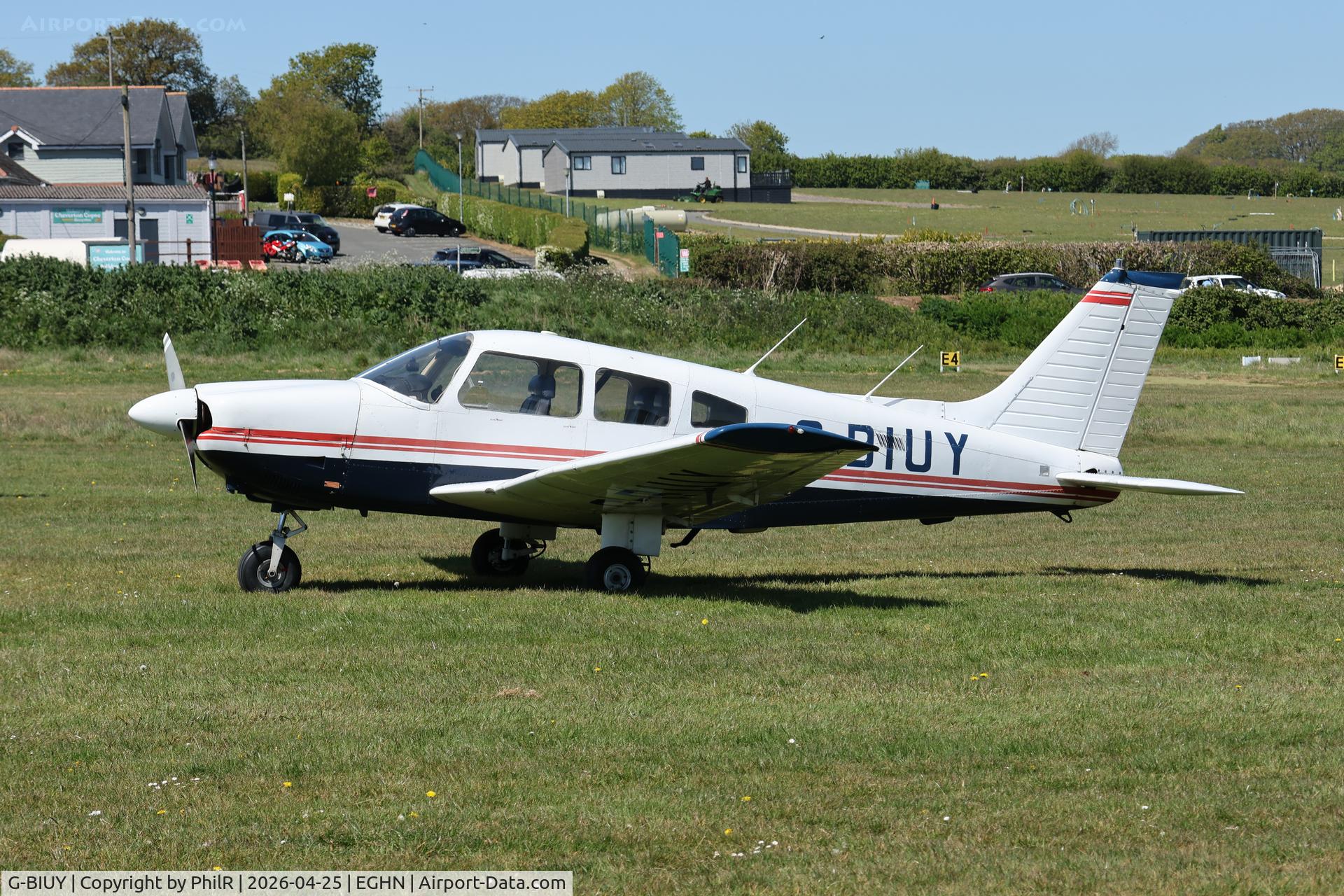 G-BIUY, 1981 Piper PA-28-181 Cherokee Archer II C/N 28-8190133, G-BIUY 1981 Piper PA-28-181 Cherokee Archer ll Sandown IoW 25.04.26 (2).JPG
