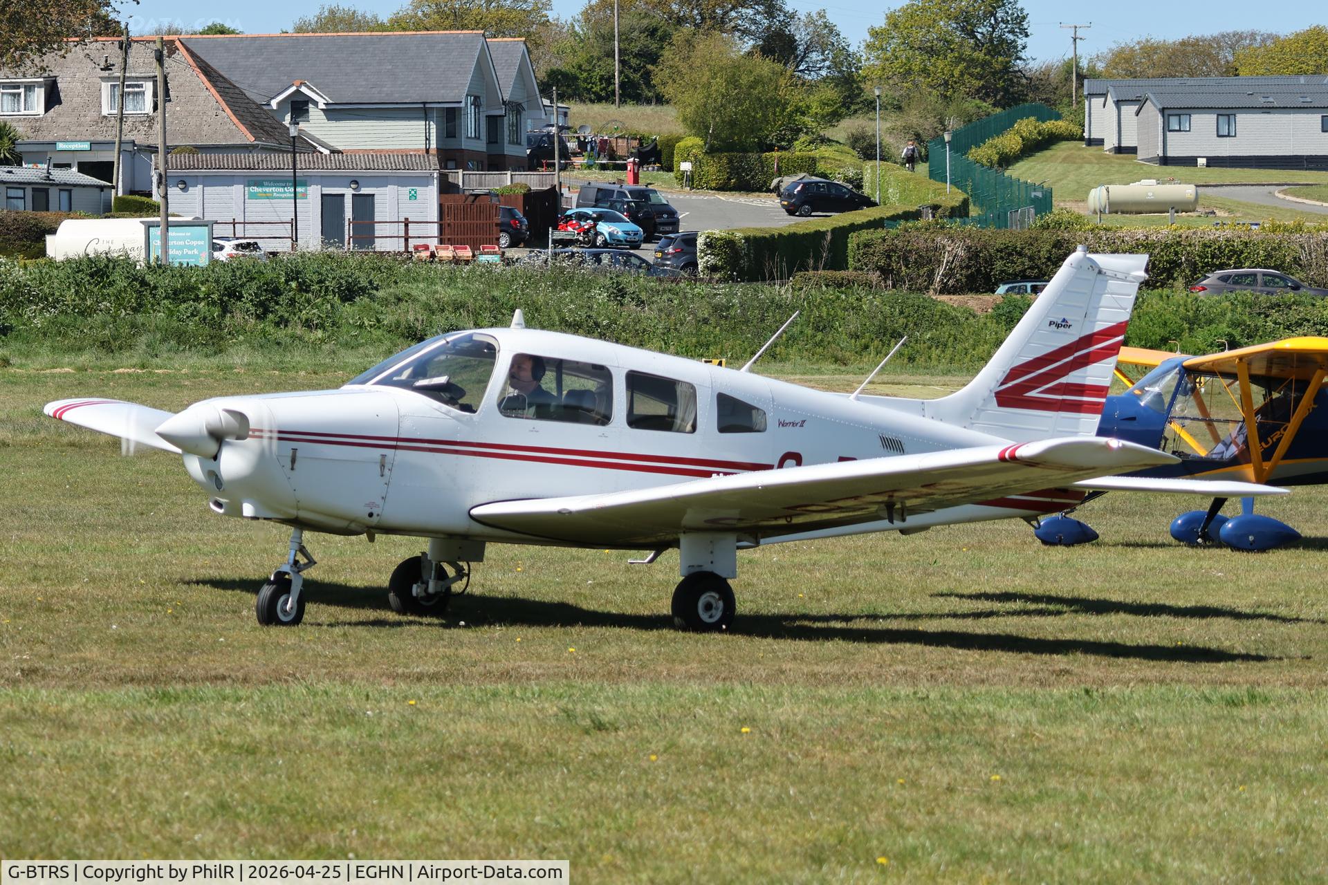 G-BTRS, 1981 Piper PA-28-161 Cherokee Warrior II C/N 28-8116004, G-BTRS 1981 Piper PA-28-161 Cherokee Warrior ll Sandown IoW 
