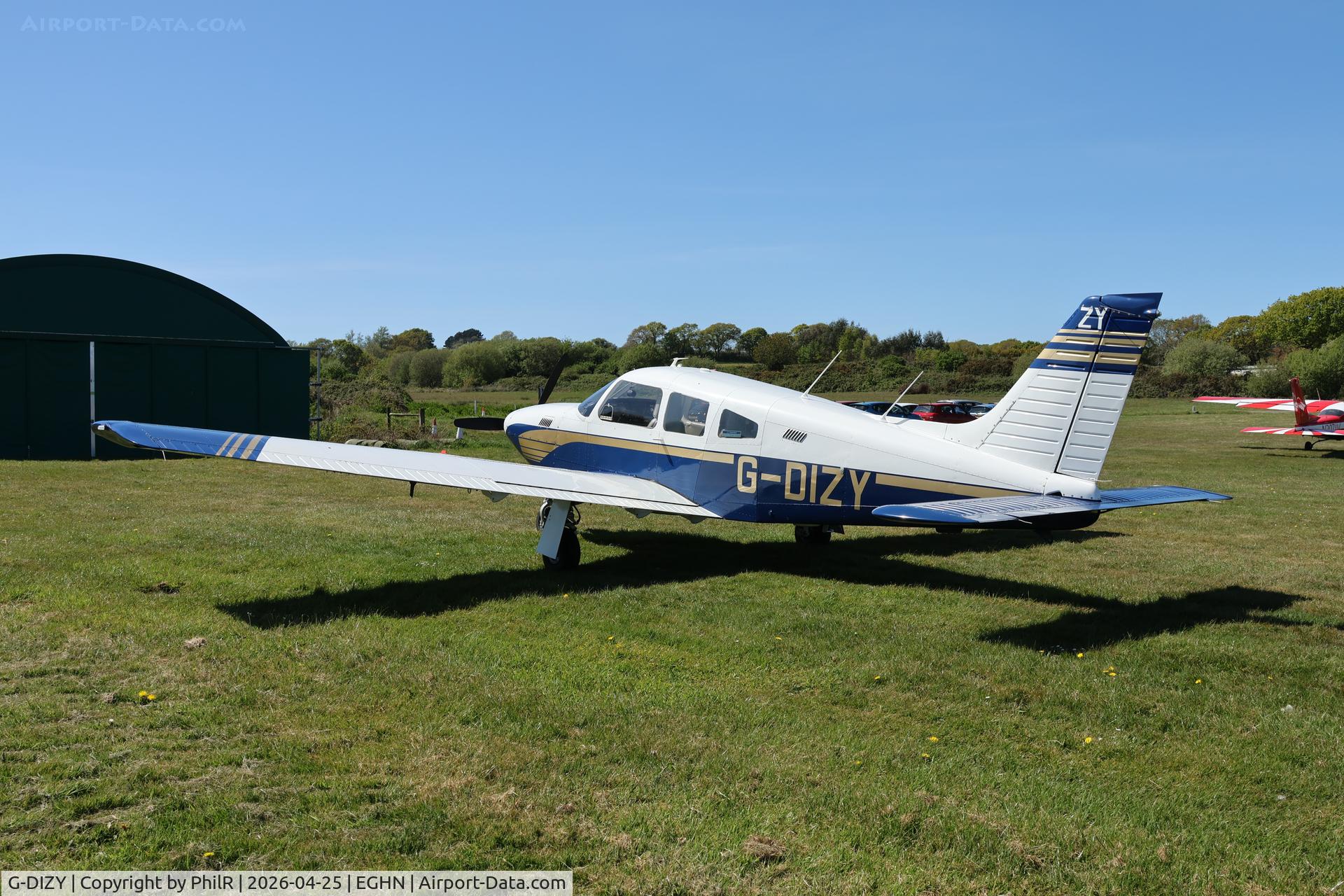 G-DIZY, 1977 Piper PA-28R-201T Cherokee Arrow III C/N 28R-7703401, G-DIZY 1977 Piper PA-28R-201T Turbo Cherokee Arrow lll Sandown IoW