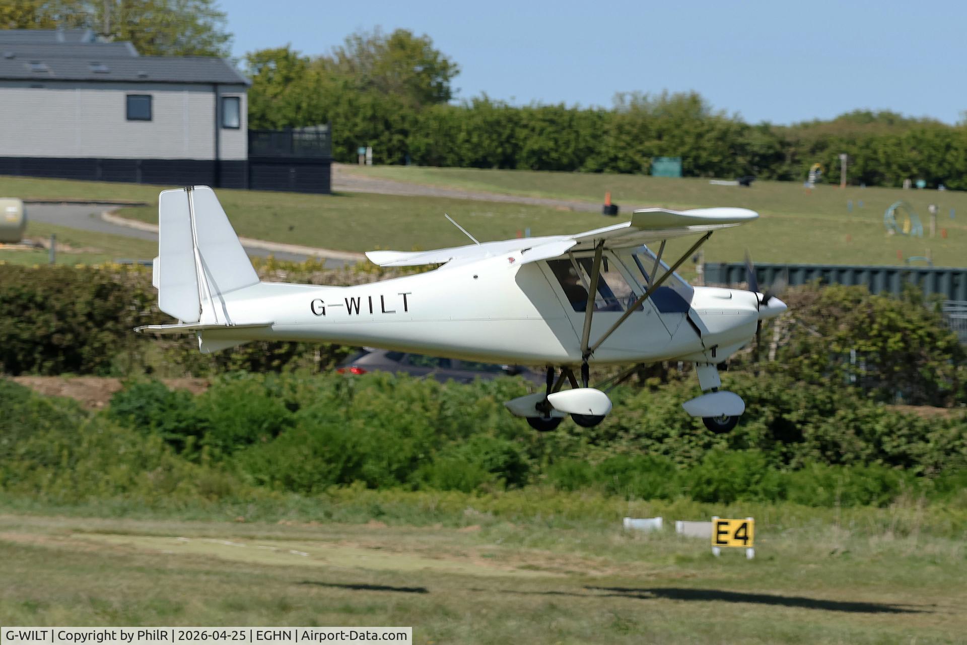 G-WILT, 2005 Comco Ikarus C42 FB100 C/N 0506-6687, G-WILT 2005 Aerosport Ltd Ikarus C42 FB80 Sandown IoW 25.04.26 (2).JPG