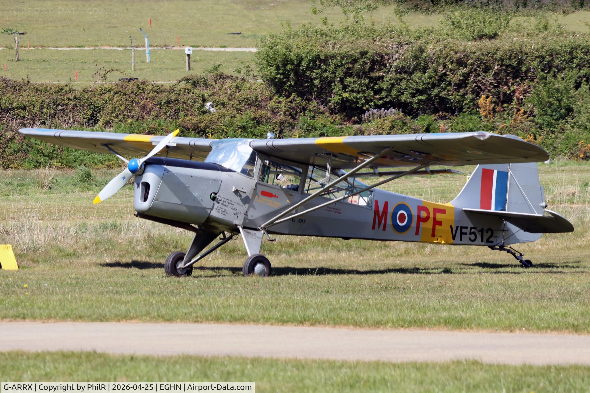 G-ARRX, 1946 Auster 6A Tugmaster C/N 2281, VF512 (G-ARRX) 1946 Auster 6A Sandown IoW 