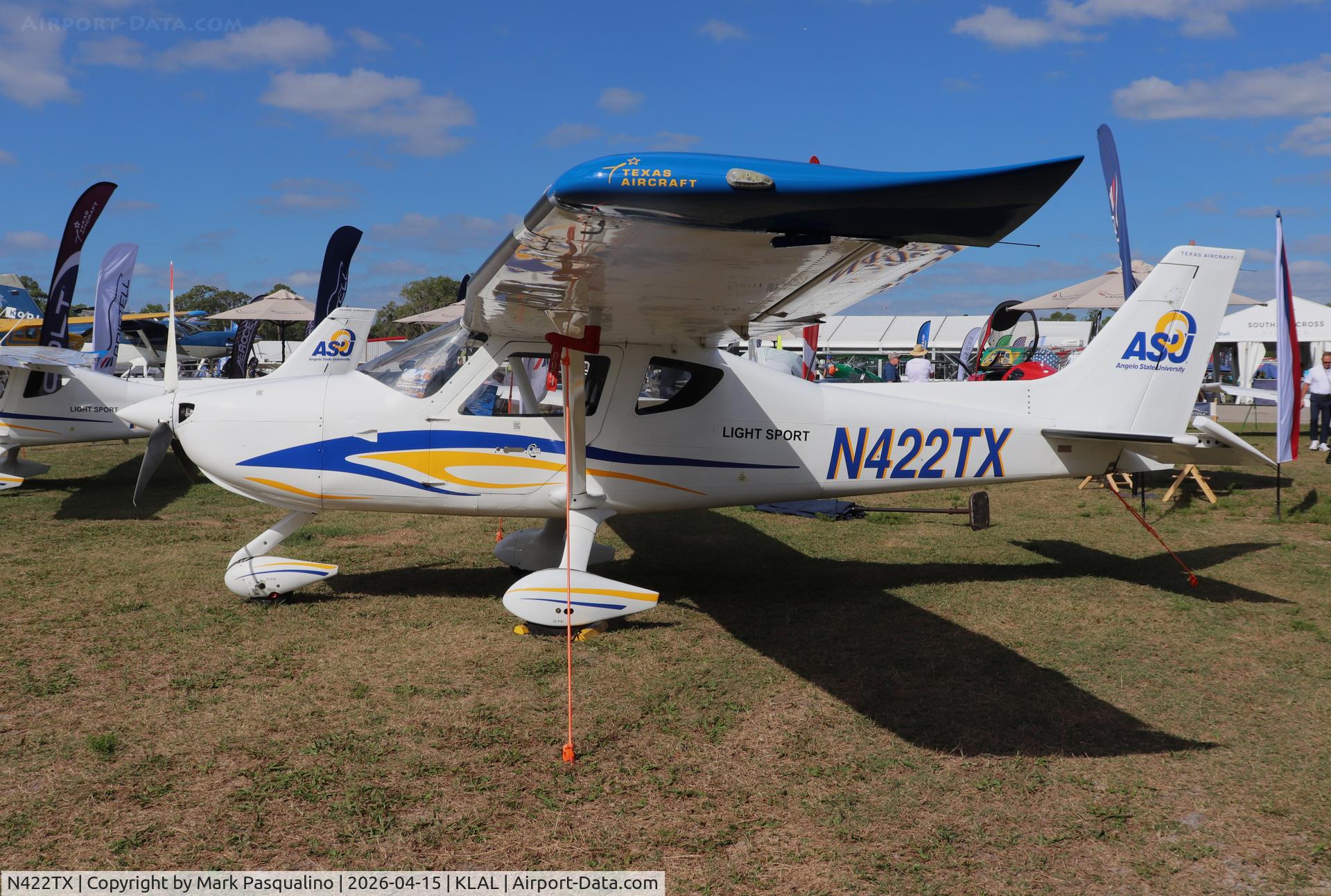 N422TX, 2020 Texas Aircraft Colt 100 C/N TXA006, Texas Aircraft Colt 100