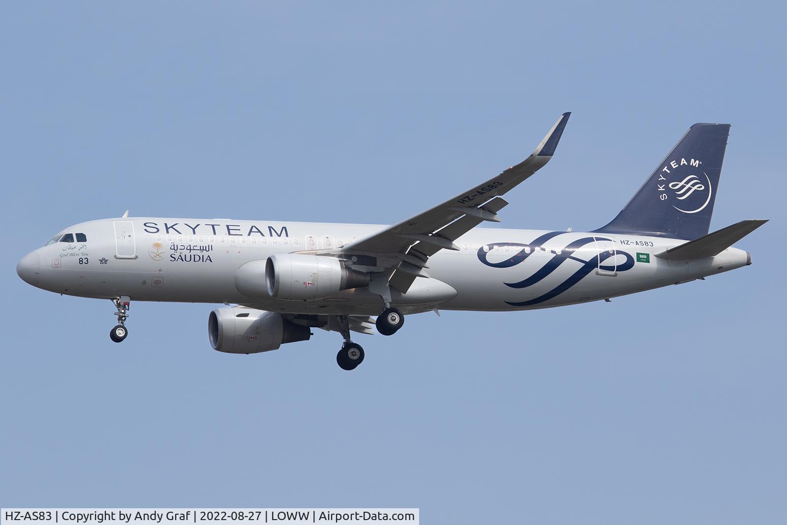 HZ-AS83, 2018 Airbus A320-214 C/N 8427, Saudi Arabian A320