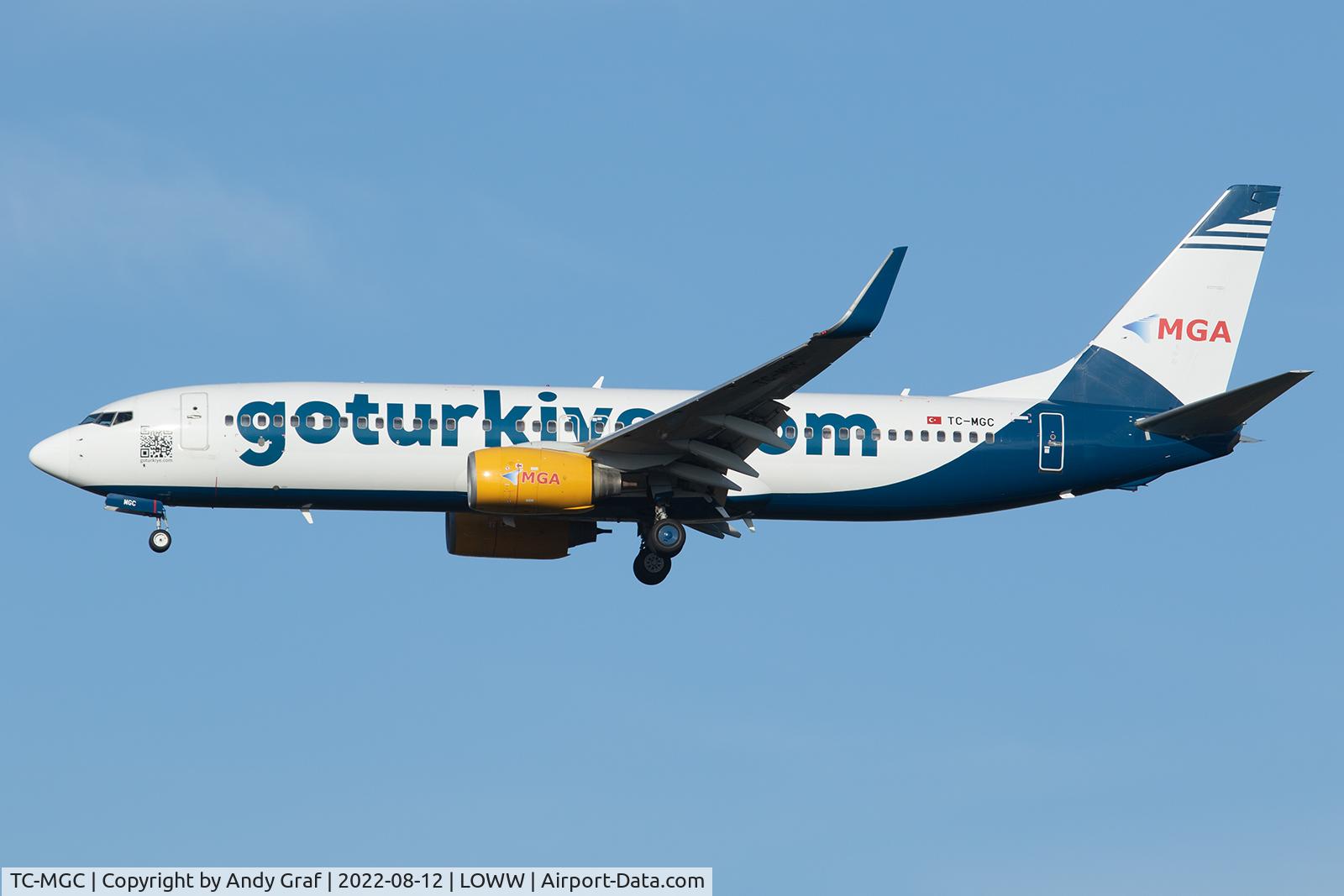 TC-MGC, 2003 Boeing 737-83N(WL) C/N 30679, MGA 737-800