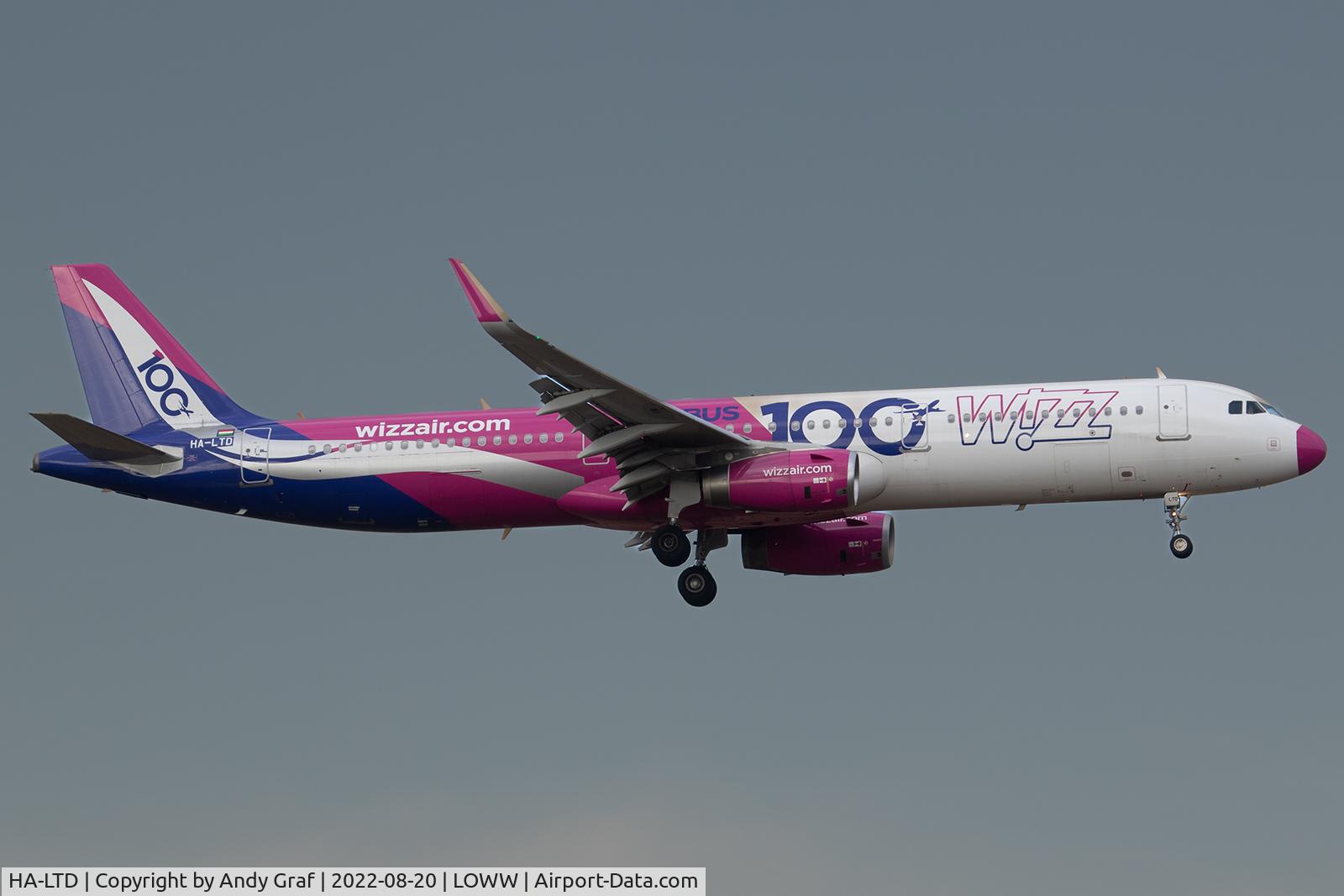 HA-LTD, 2018 Airbus A321-231 C/N 8305, Wizzair A321