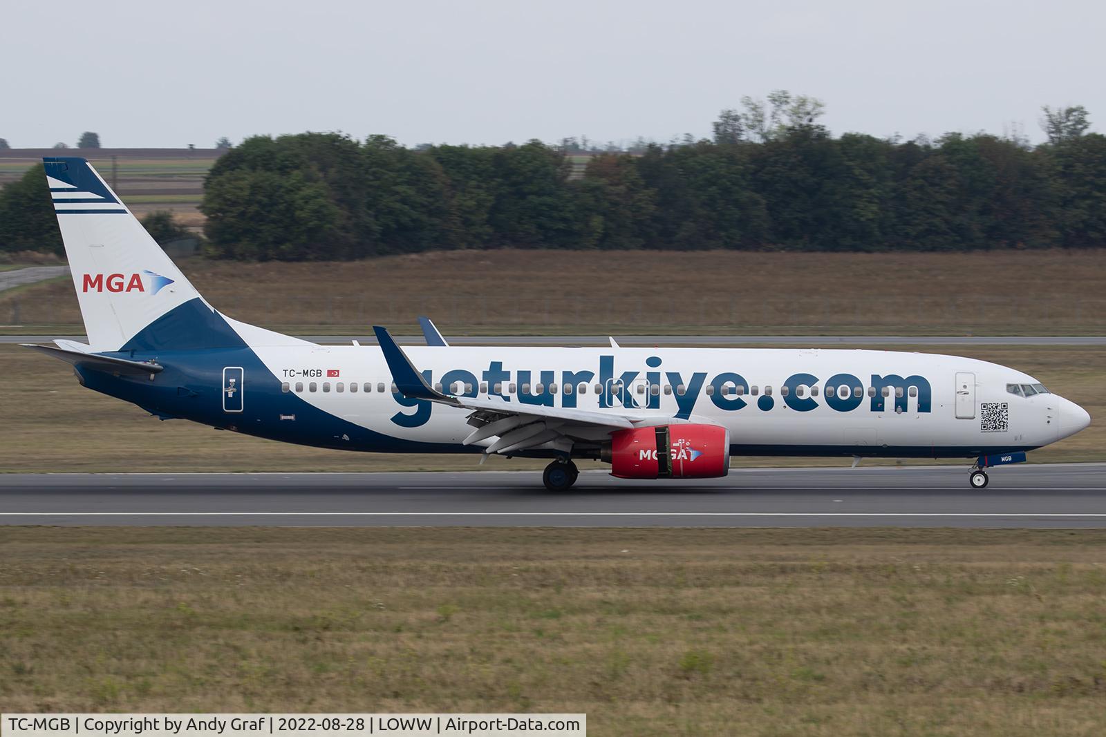 TC-MGB, Boeing 737-800 C/N 32625, MGA 737-800