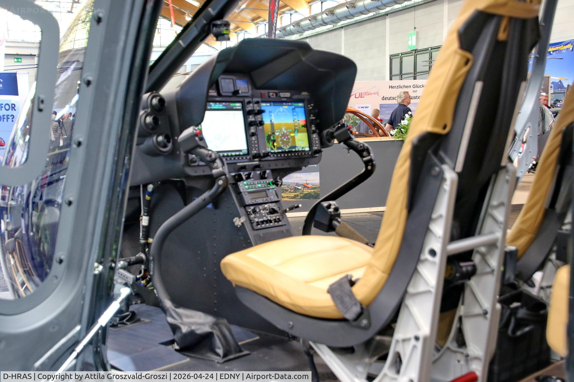 D-HRAS, 2025 Bell 505 Jet Ranger X Jet Ranger X C/N 65621, EDNY - Bodensee Airport Friedrichshafen, Germany. AERO 2026