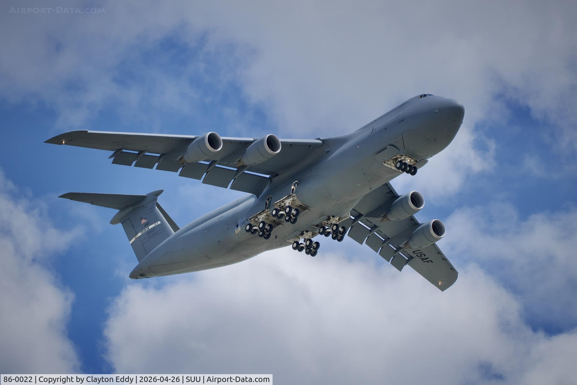 86-0022, 2015 Lockheed C-5M Super Galaxy C/N 500-0108, Travis AFB airshow in California 2026