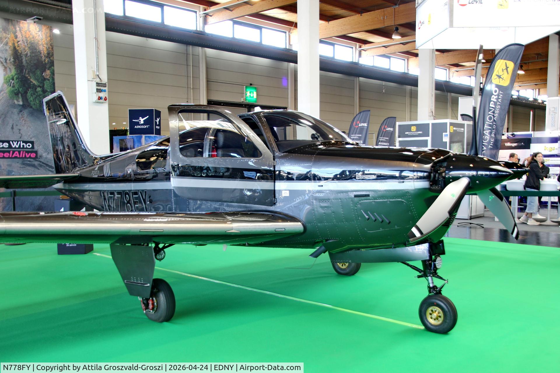 N778FY, 1987 Beech F33A Bonanza Bonanza C/N CE-1148, EDNY - Bodensee Airport Friedrichshafen, Germany. AERO 2026