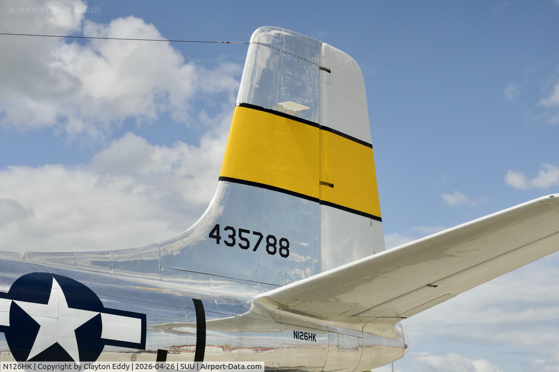 N126HK, 1944 Douglas A-26C Invader C/N 29067, Travis AFB airport in California 2026