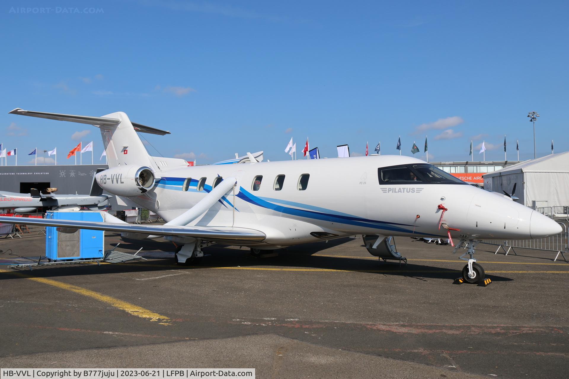 HB-VVL, Pilatus PC-24 C/N 305, at SIAE 2023