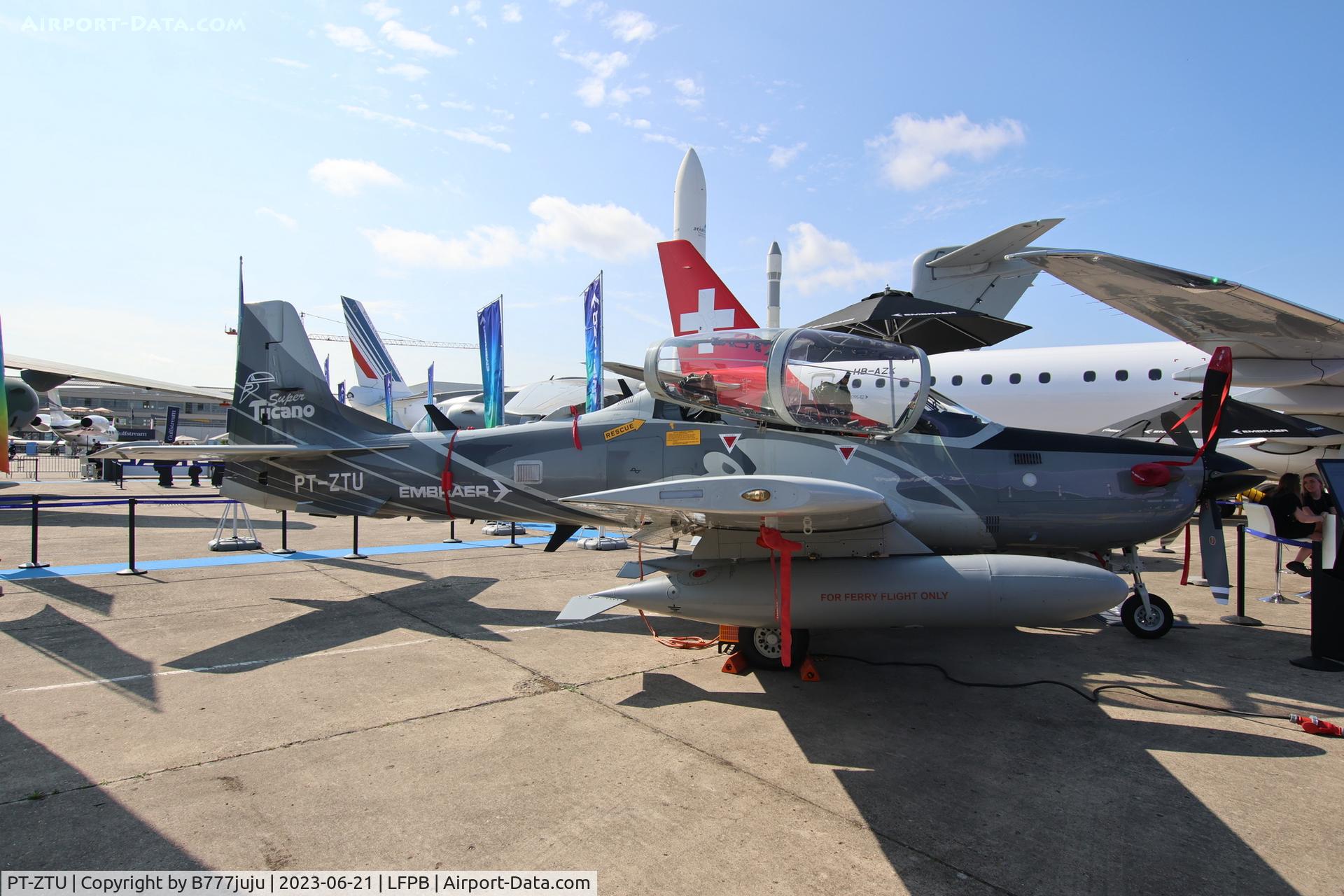 PT-ZTU, Embraer Emb-314 Super Tucano C/N 31400232, at SIAE 2023