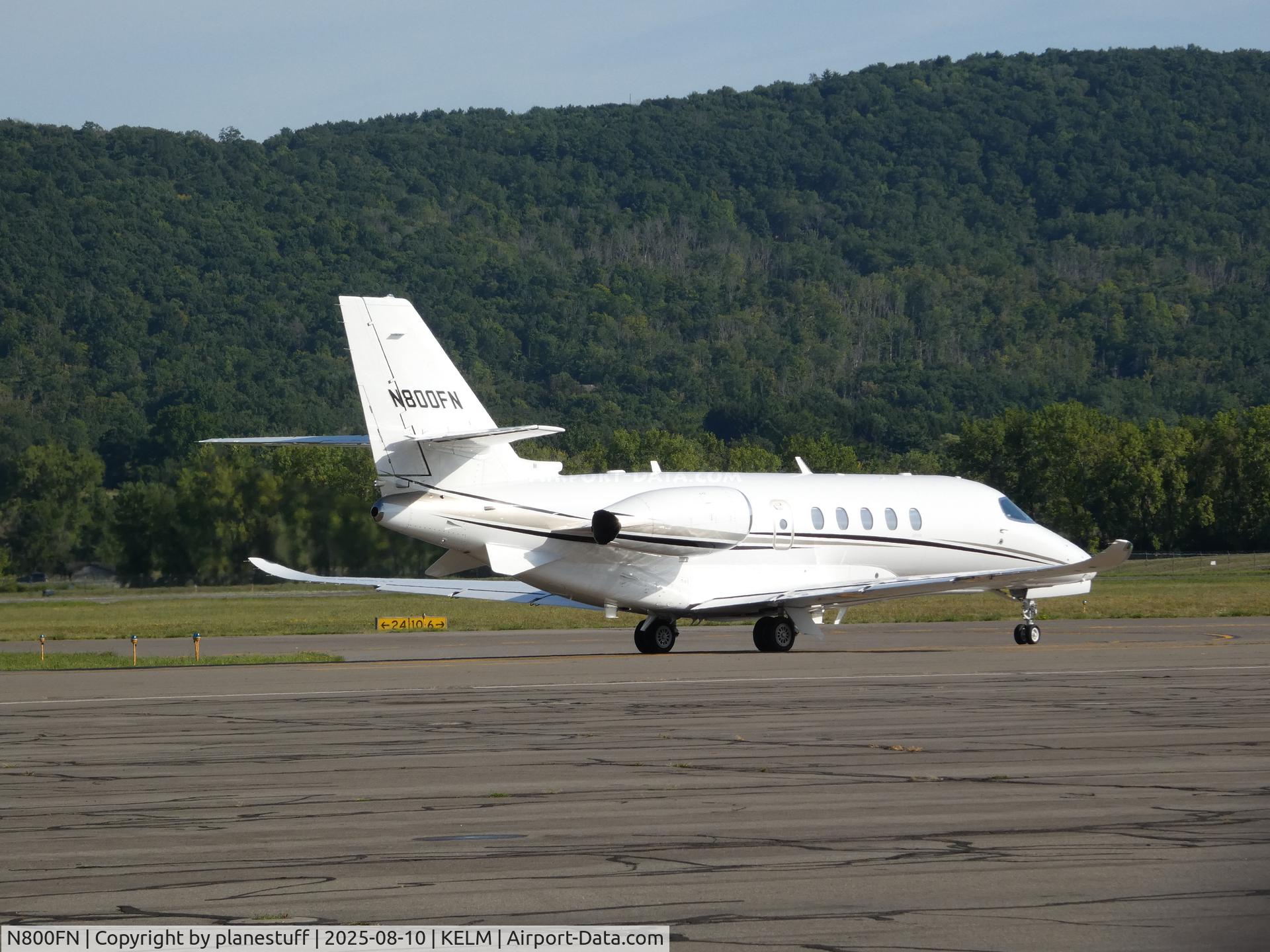 N800FN, 2015 Cessna 680A  Citation Latitude C/N 680A0006, ELM Spotting