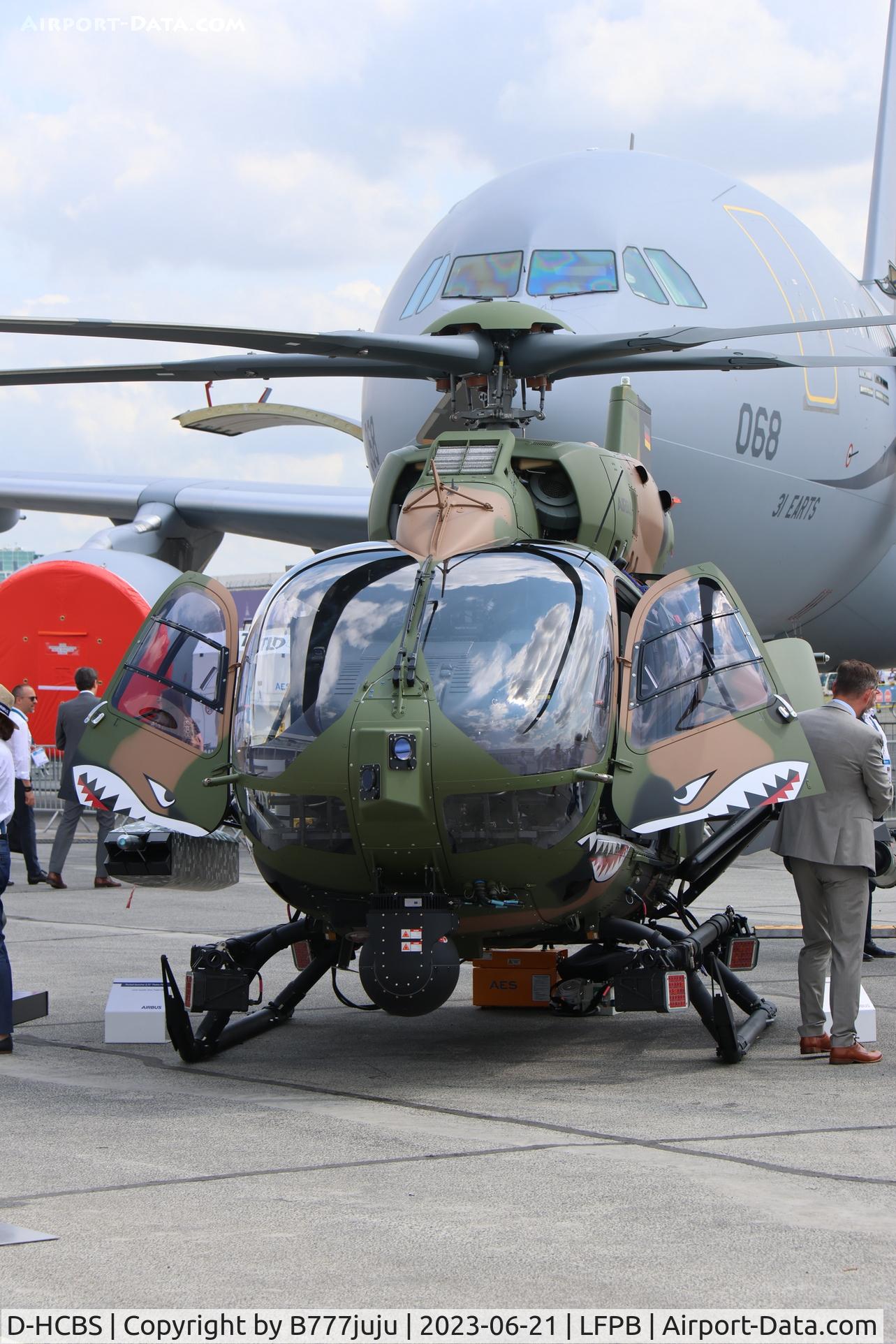D-HCBS, Airbus Helicopters EC-145T-2 (BK-117D-2) C/N 20259, at SIAE 2023