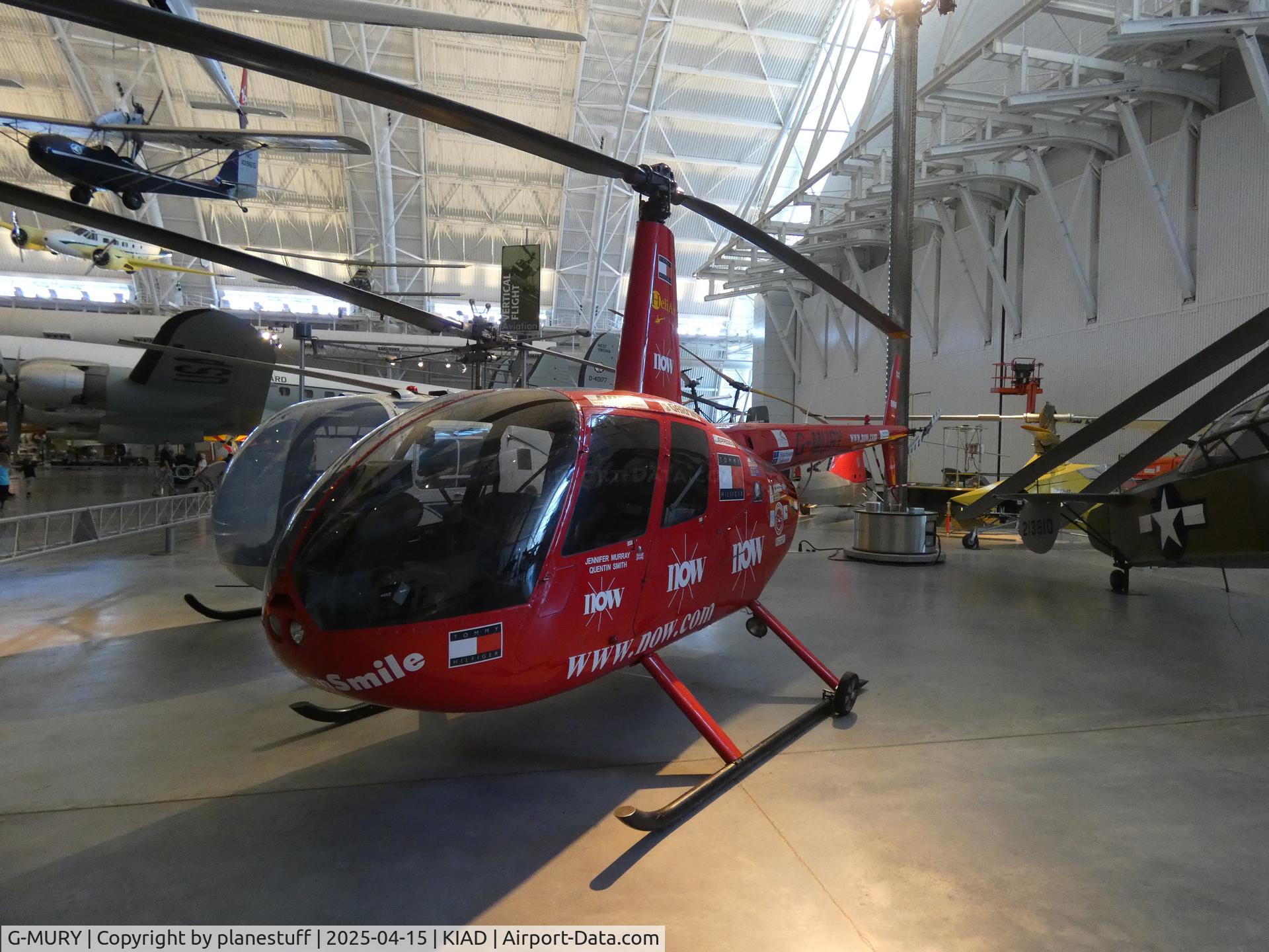 G-MURY, 1995 Robinson R44 Astro C/N 0201, Udvar-Hazy Center
