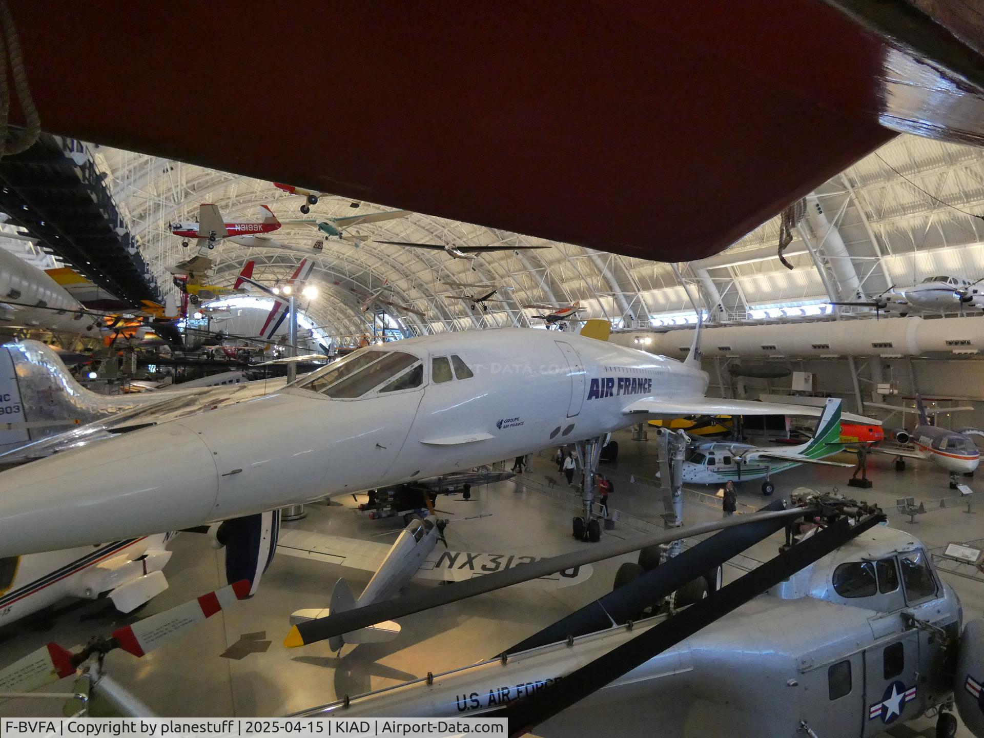 F-BVFA, 1976 Aerospatiale-BAC Concorde 101 C/N 5, Udvar-Hazy Center