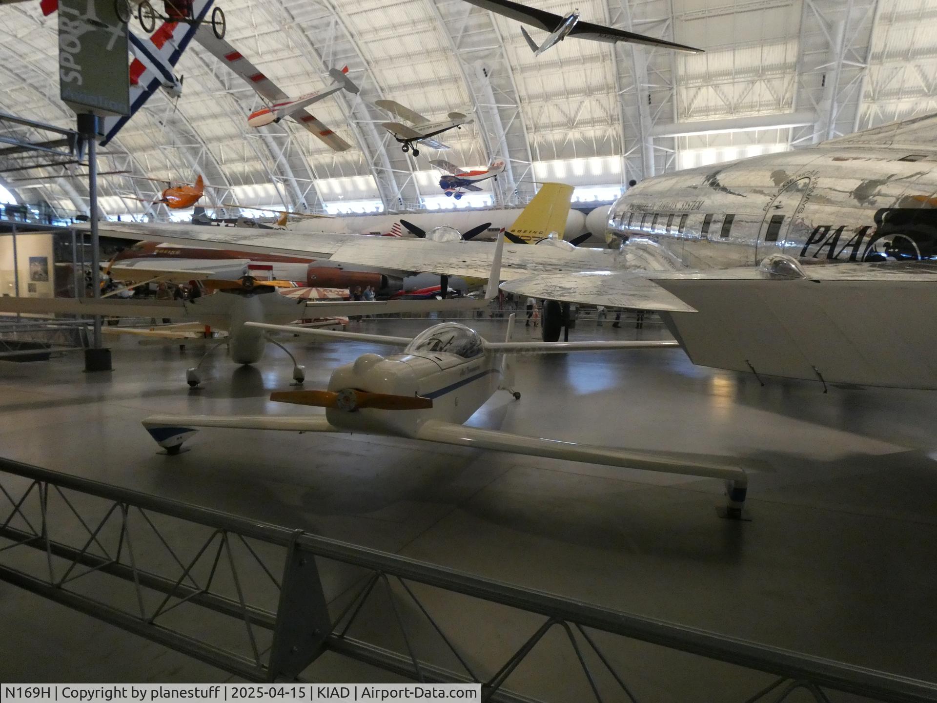 N169H, QAC Quickie C/N 169, Udvar-Hazy Center