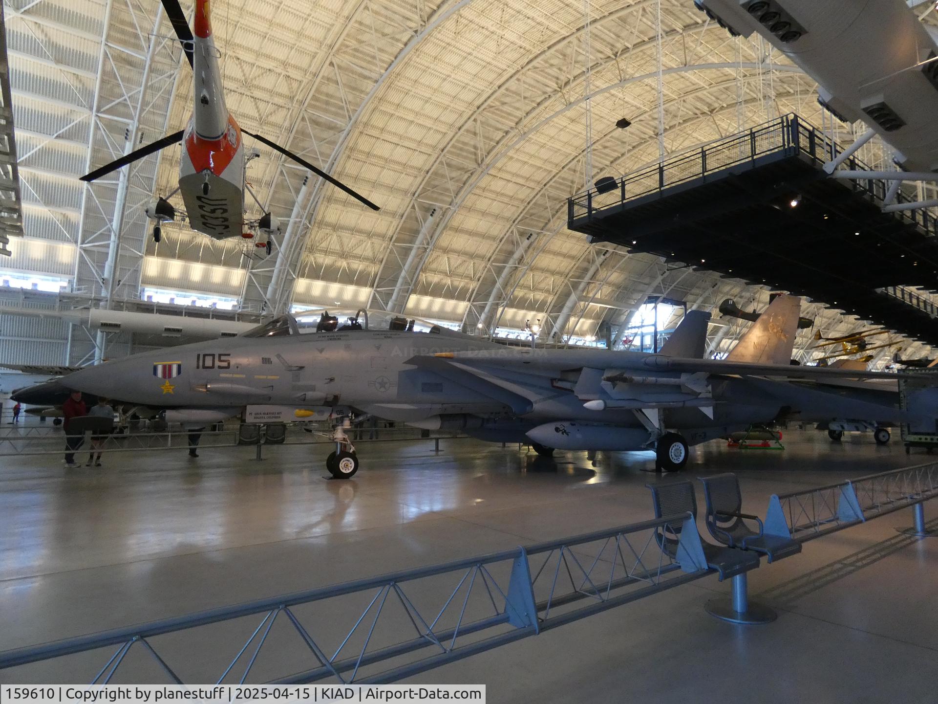 159610, Grumman F-14D(R) Tomcat C/N 157, Udvar-Hazy Center
