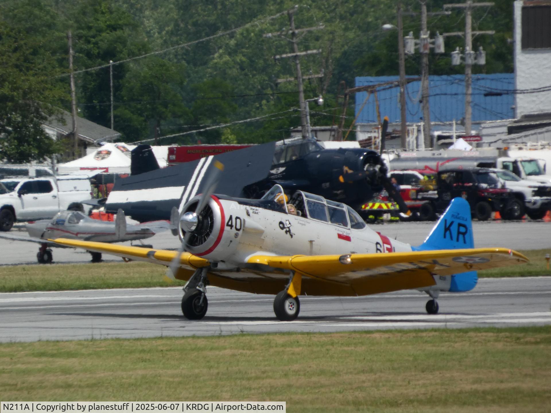 N211A, 1958 North American SNJ-6 Texan C/N 121-42318, 2025 WWII Weekend