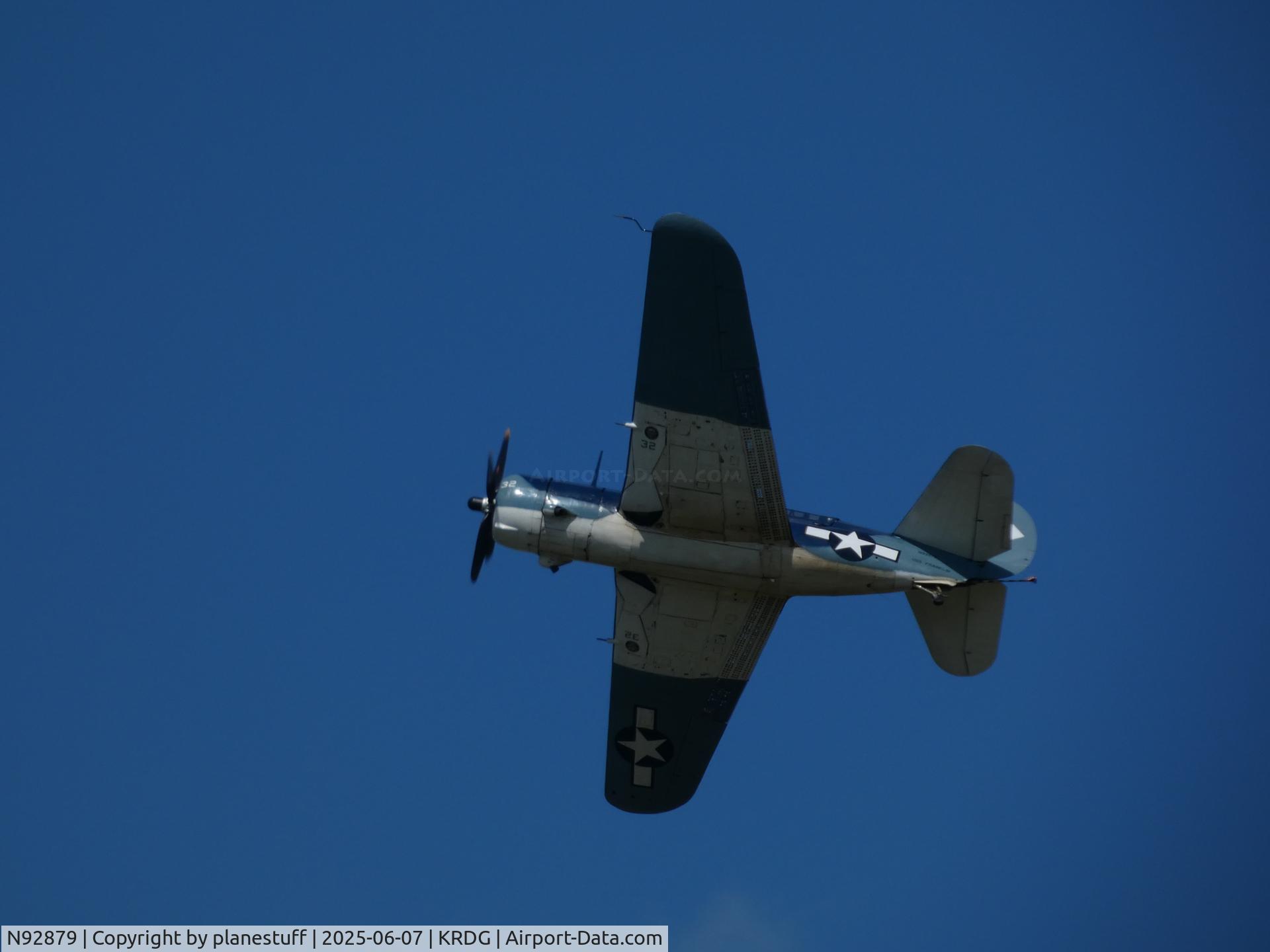 N92879, 1944 Curtiss SB2C-5 Helldiver C/N 83725, 2025 WWII Weekend