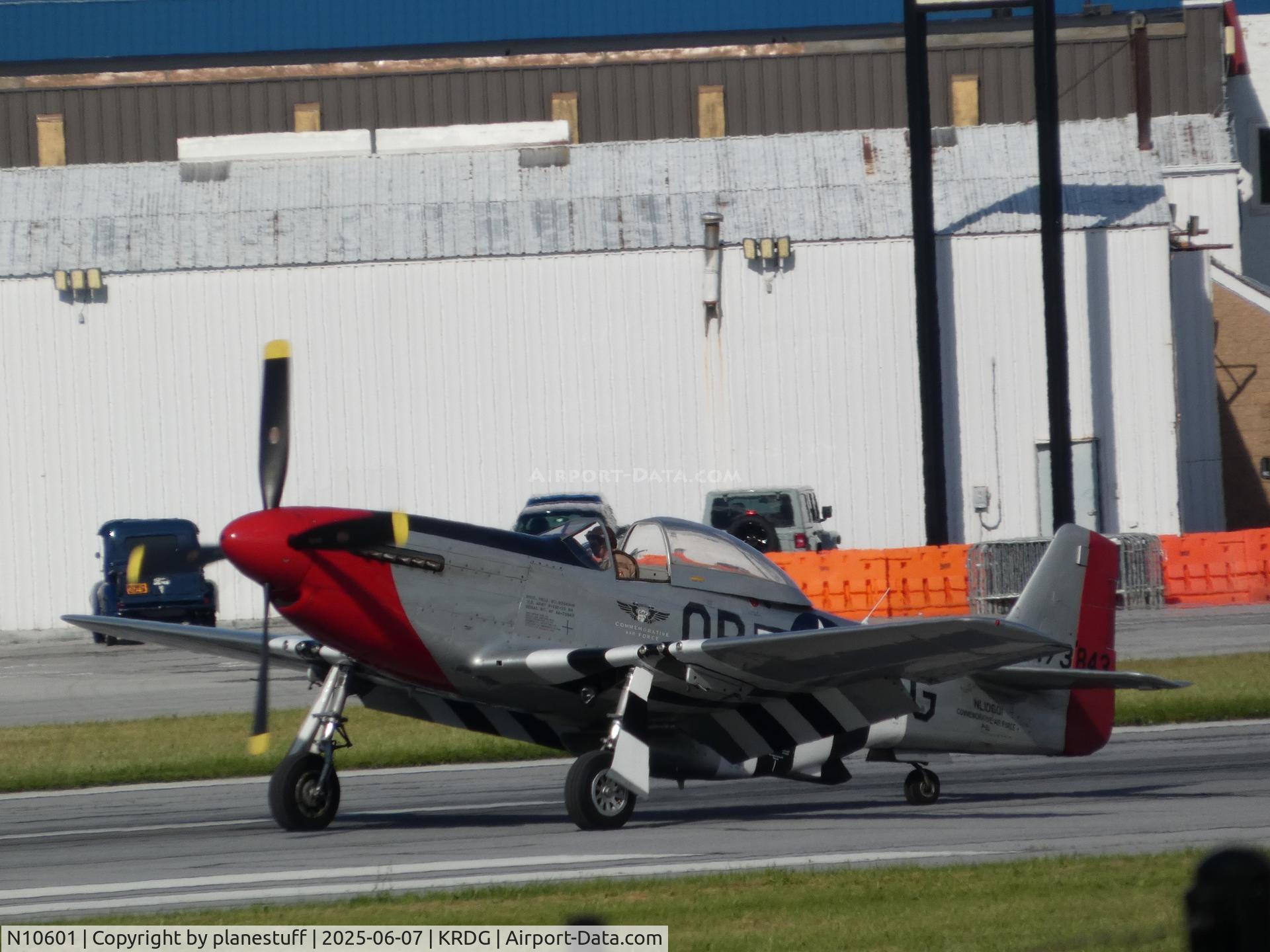 N10601, 1944 North American P-51D Mustang C/N 122-40383, 2025 WWII Weekend