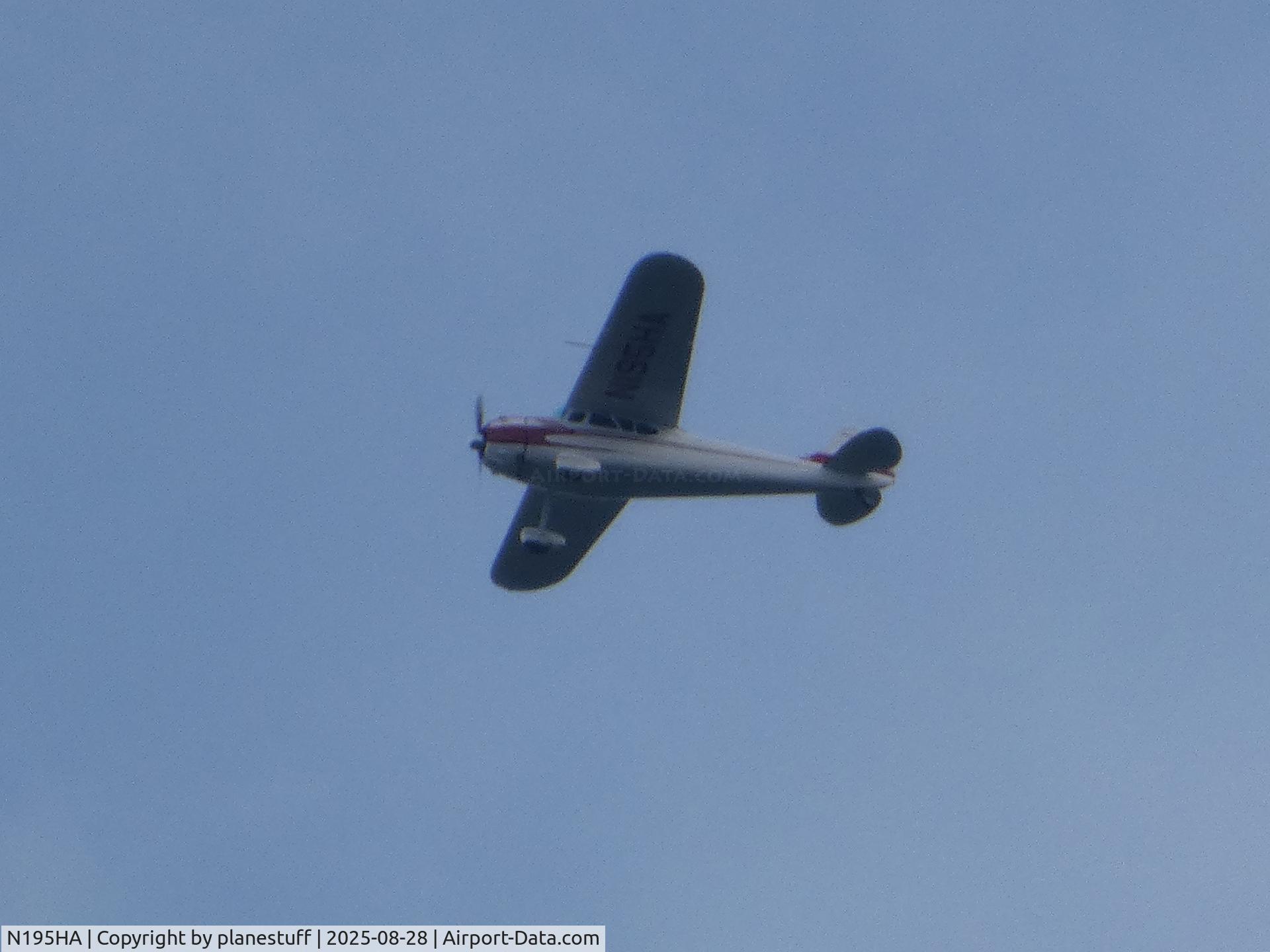 N195HA, 1965 Cessna 195 C/N 7438, Cessna 195