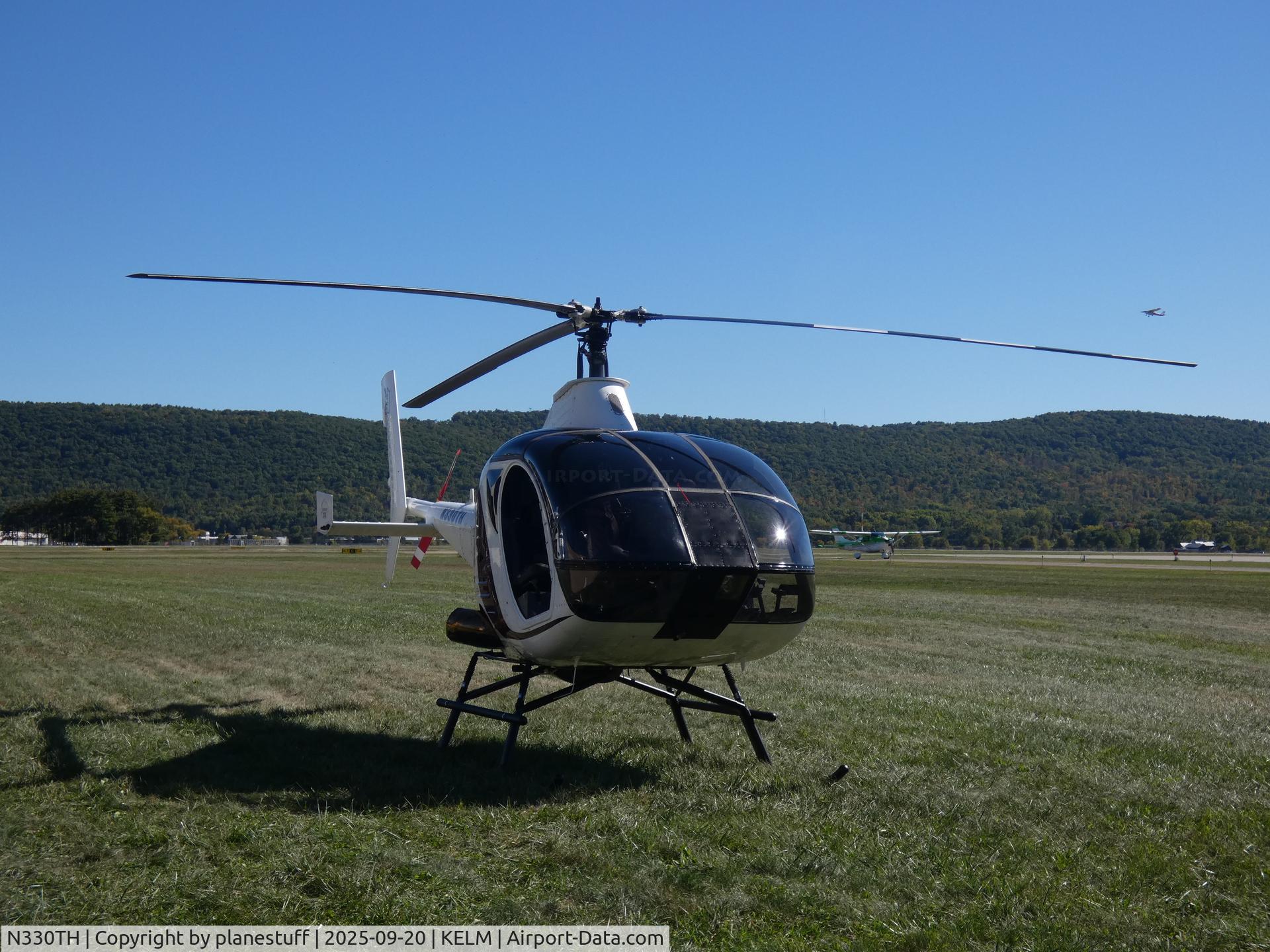 N330TH, 1992 Schweizer 269D C/N 0002, ELM Spotting