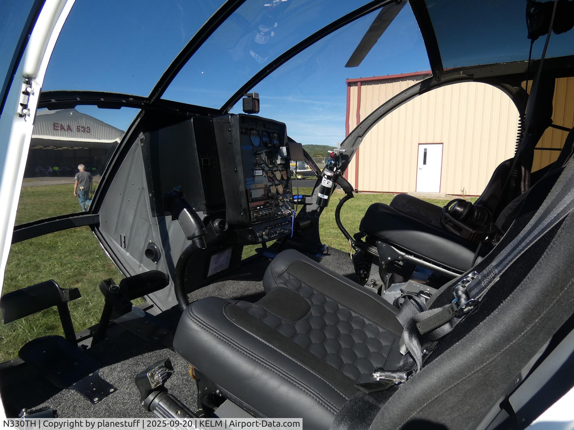 N330TH, 1992 Schweizer 269D C/N 0002, ELM Spotting