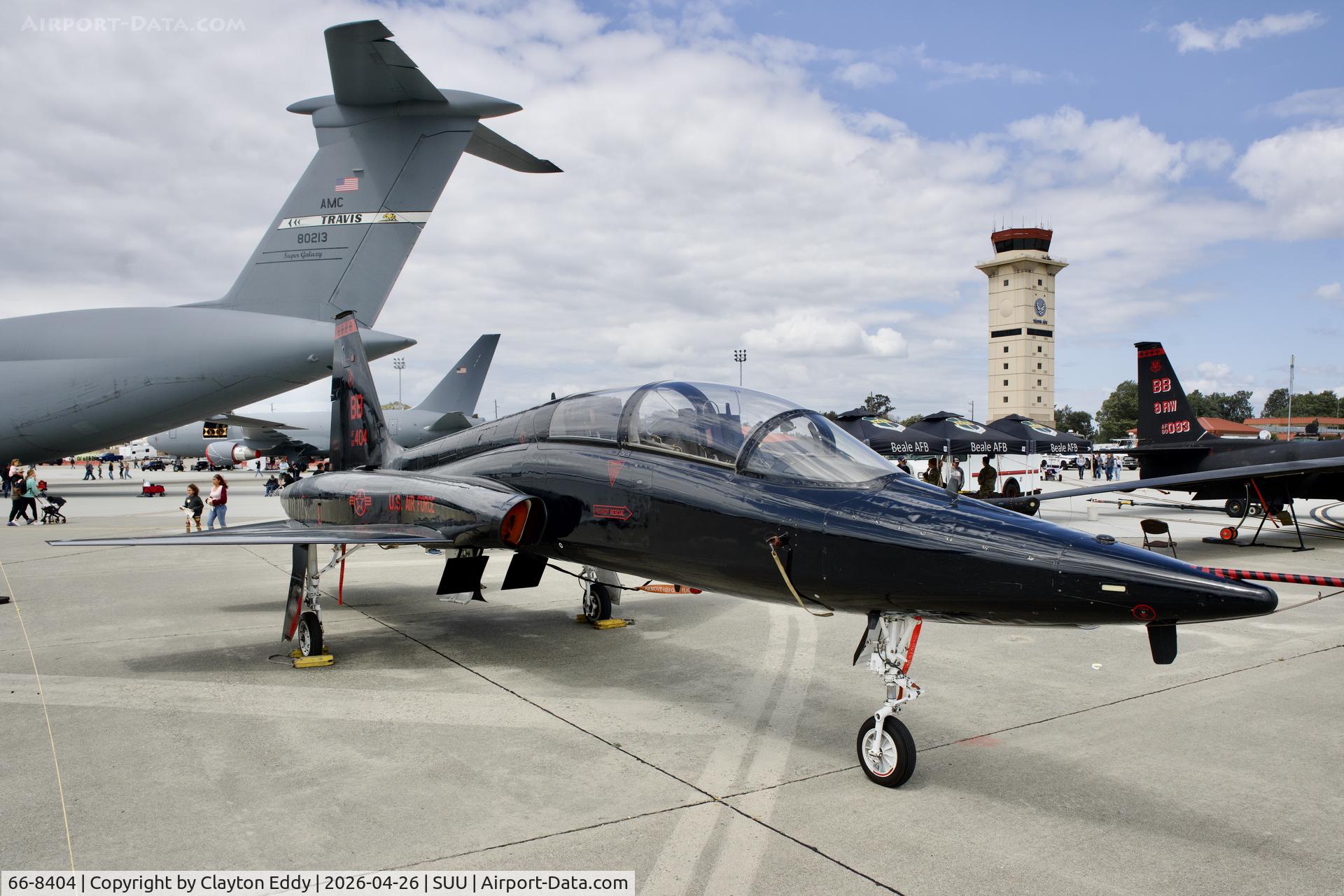 66-8404, 1966 Northrop T-38A Talon C/N N.5989, Travis AFB airshow in California 2026