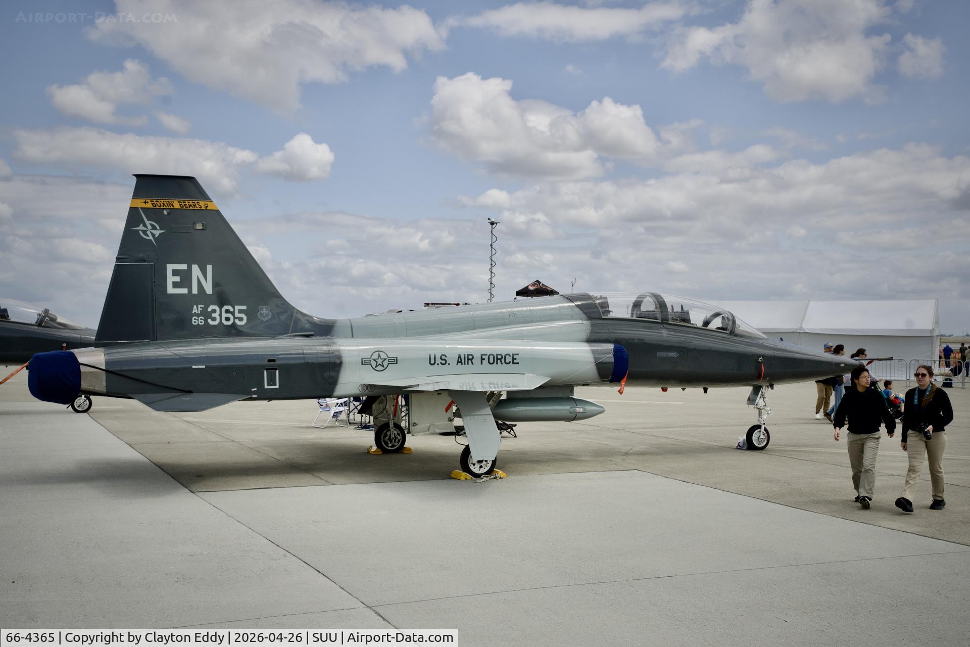 66-4365, 1966 Northrop T-38C  Talon C/N N5996, Travis AFB airshow in California 2026