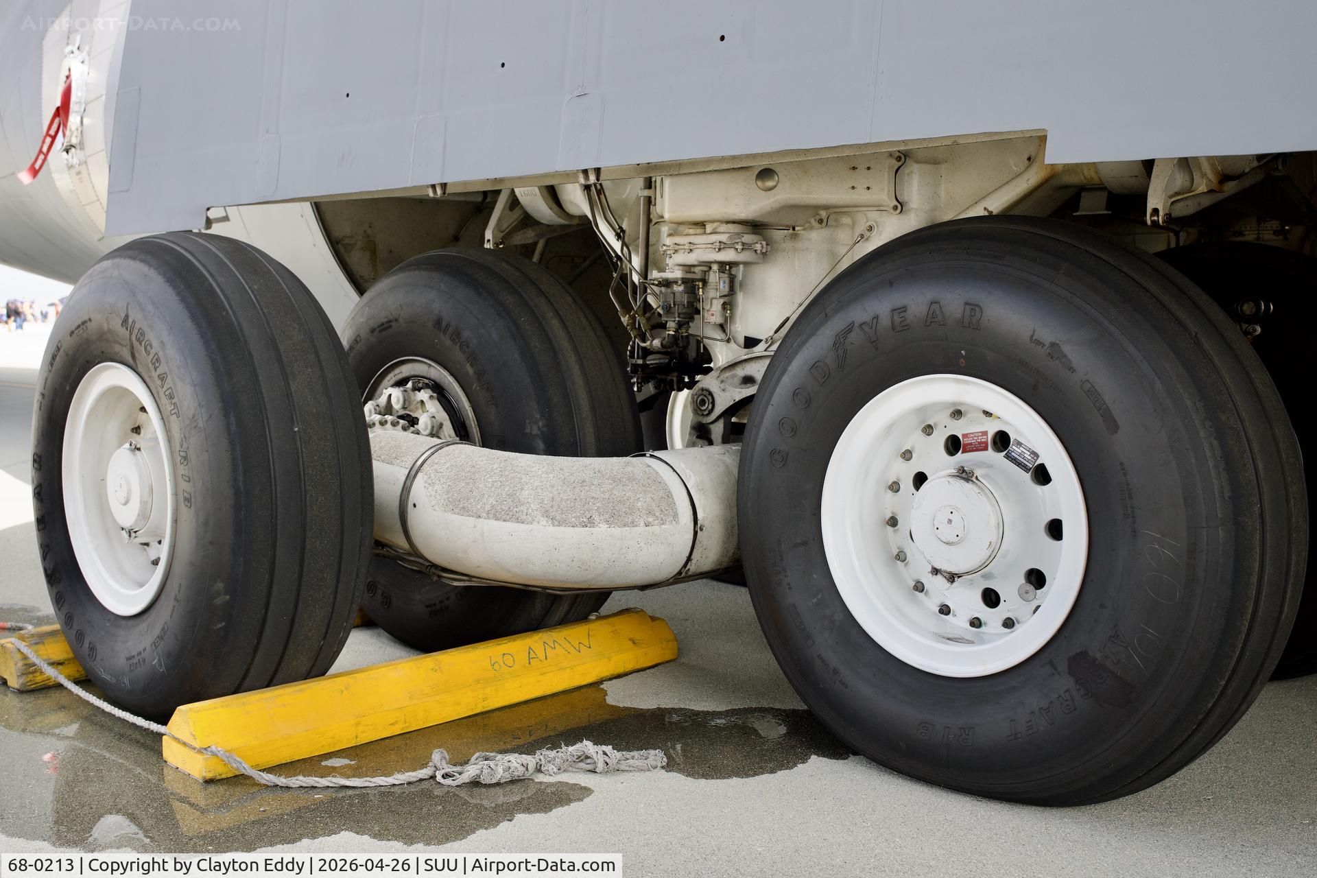 68-0213, 1968 Lockheed C-5C Galaxy C/N 500-0016, Travis AFB airshow in California 2026