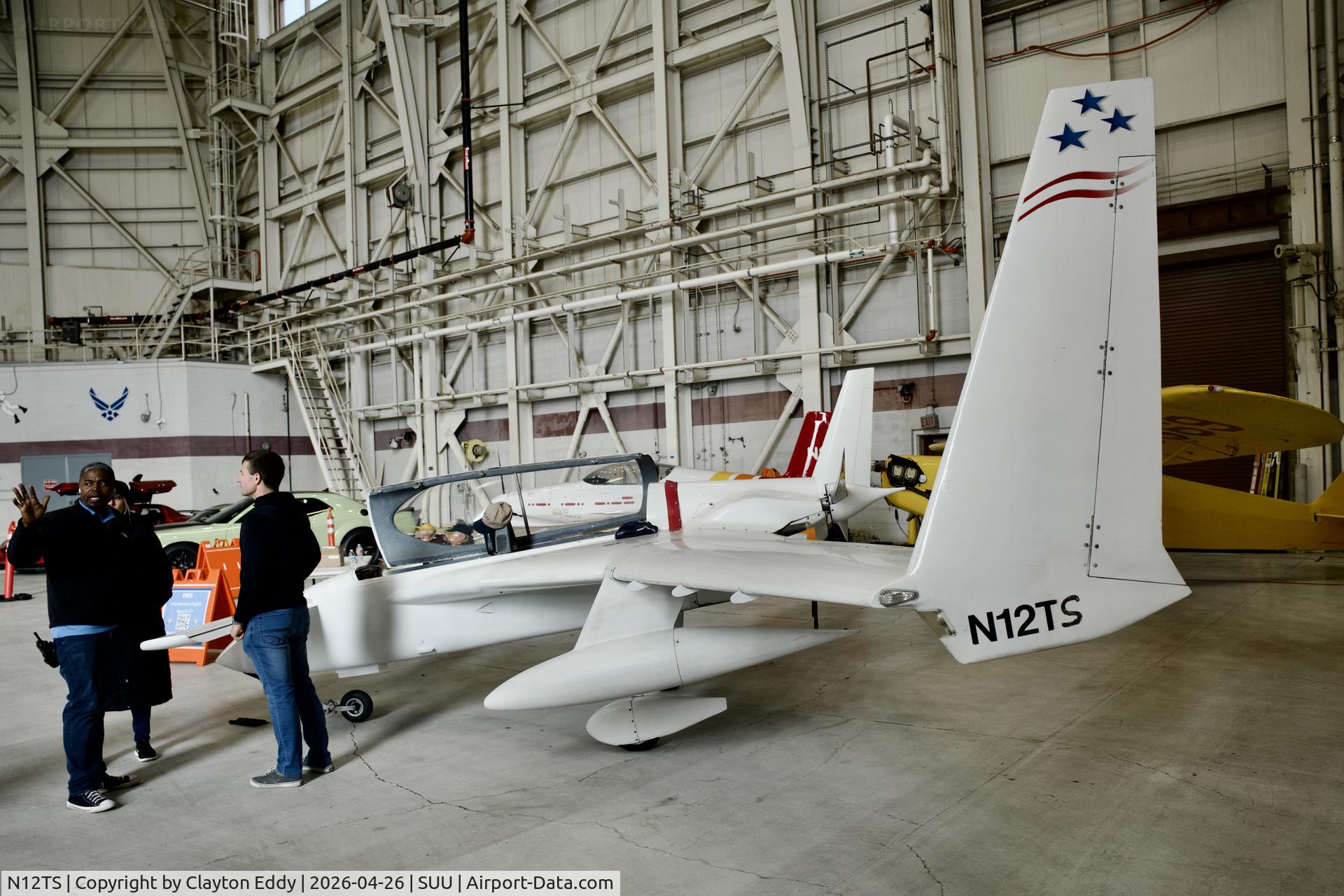 N12TS, 2001 Rutan Long-EZ C/N 1353, Travis AFB airshow in California 2026
