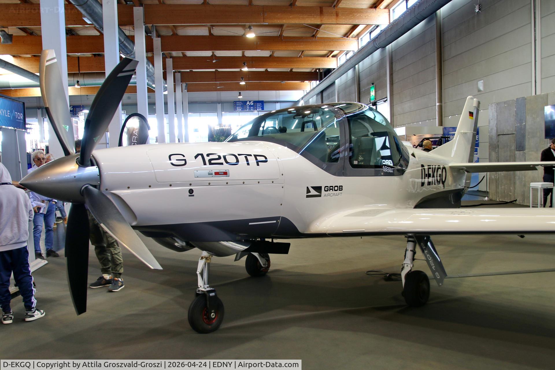 D-EKGQ, Grob G-120TP C/N Not found D-EKGQ, EDNY - Bodensee Airport Friedrichshafen, Germany. AERO 2026