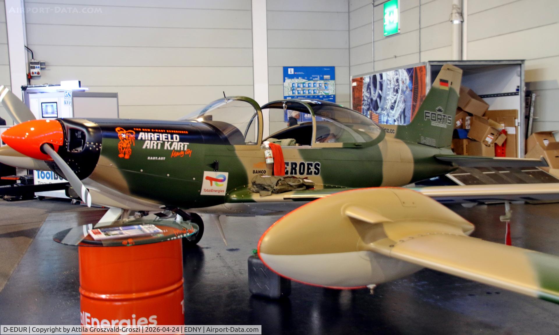 D-EDUR, 1980 SIAI-Marchetti SF-260 C/N 110, EDNY - Bodensee Airport Friedrichshafen, Germany. AERO 2026