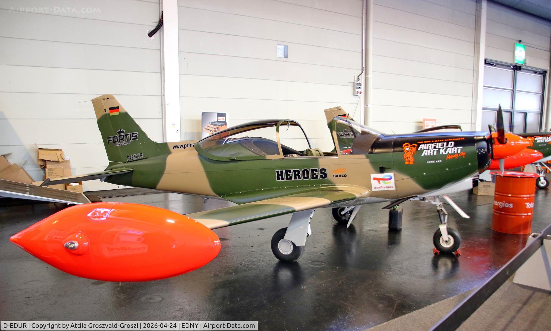 D-EDUR, 1980 SIAI-Marchetti SF-260 C/N 110, EDNY - Bodensee Airport Friedrichshafen, Germany. AERO 2026