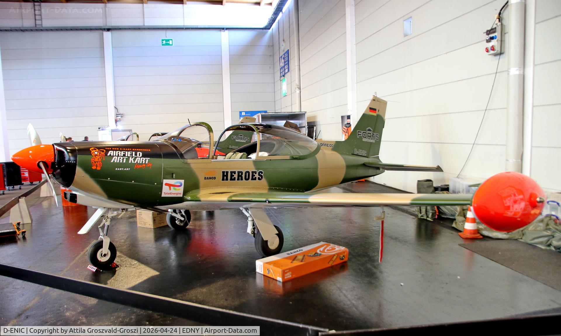 D-ENIC, 1971 SIAI-Marchetti SF-260 C/N 2-51, EDNY - Bodensee Airport Friedrichshafen, Germany. AERO 2026