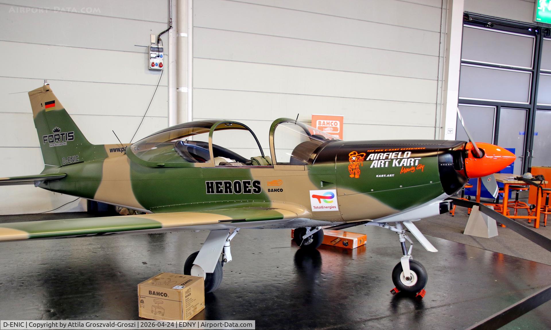 D-ENIC, 1971 SIAI-Marchetti SF-260 C/N 2-51, EDNY - Bodensee Airport Friedrichshafen, Germany. AERO 2026