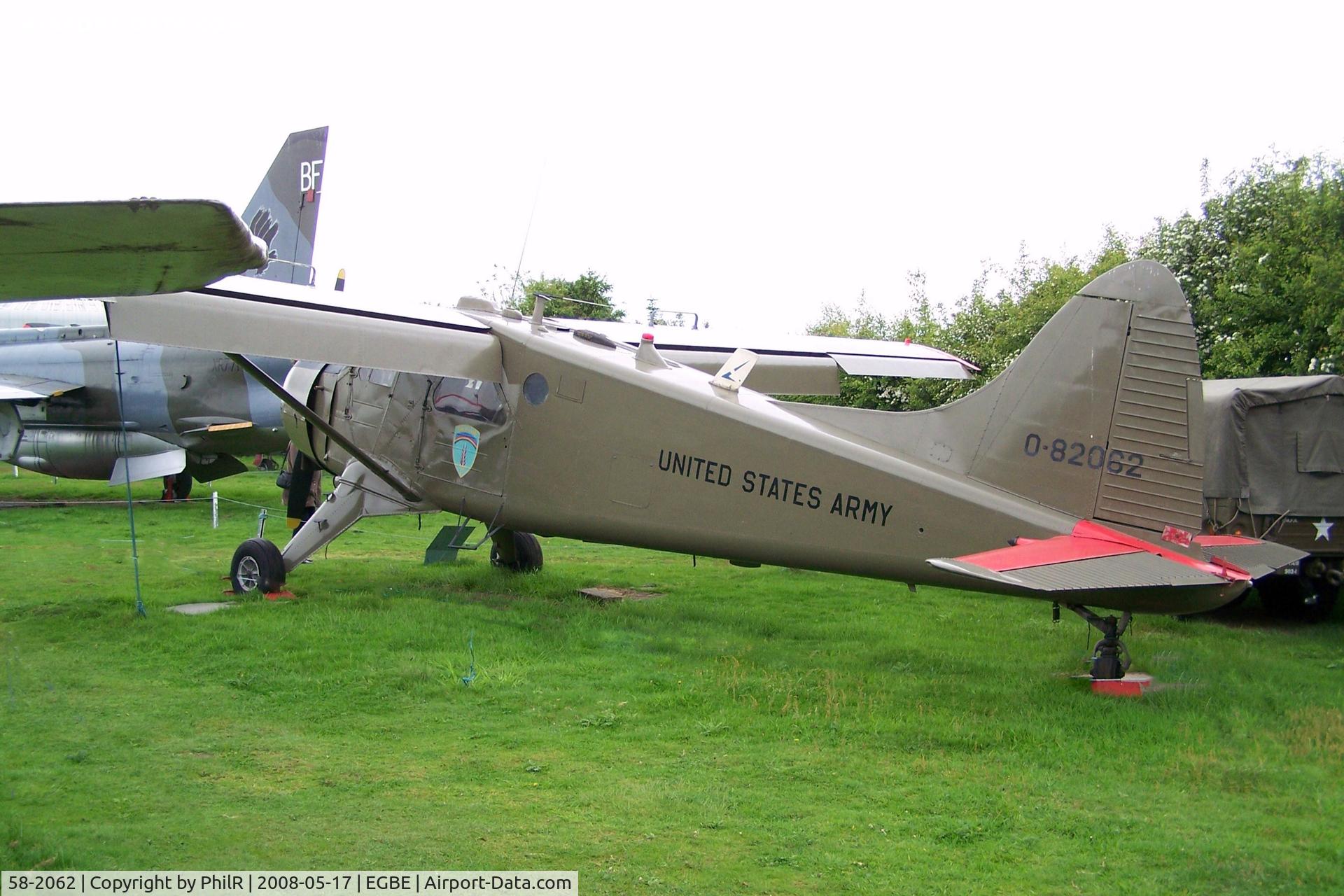 58-2062, 1958 De Havilland Canada U-6A Beaver C/N 1394, 58-2062 1958 DHC U-6A Beaver US Army MAM Coventry
