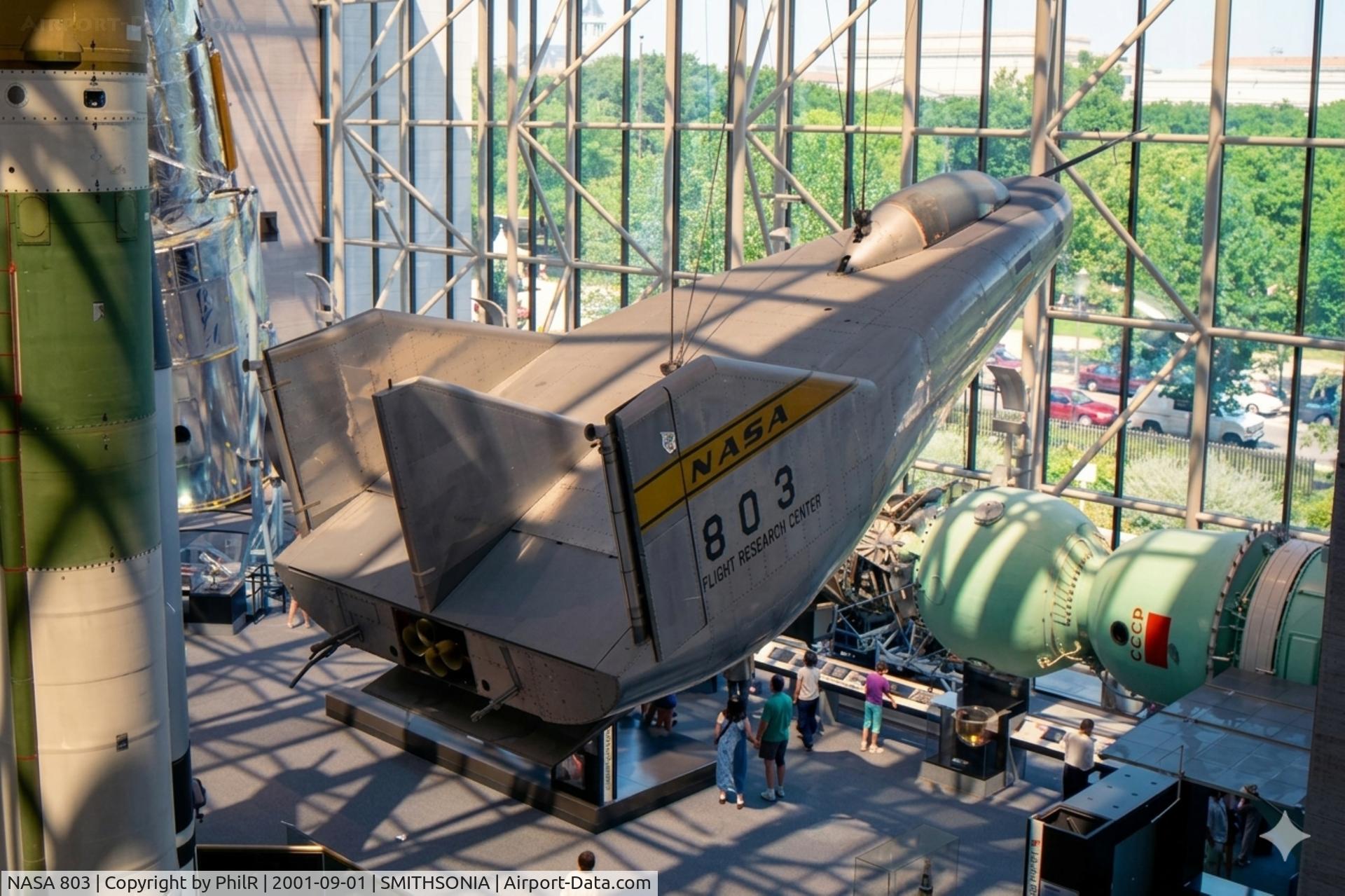 NASA 803, 1970 Northrop M2-F3 C/N 1, NASA 803 1970 Northrop M2-F3 Lifting Body Experimental Type Smithsonian Institure Washington 
