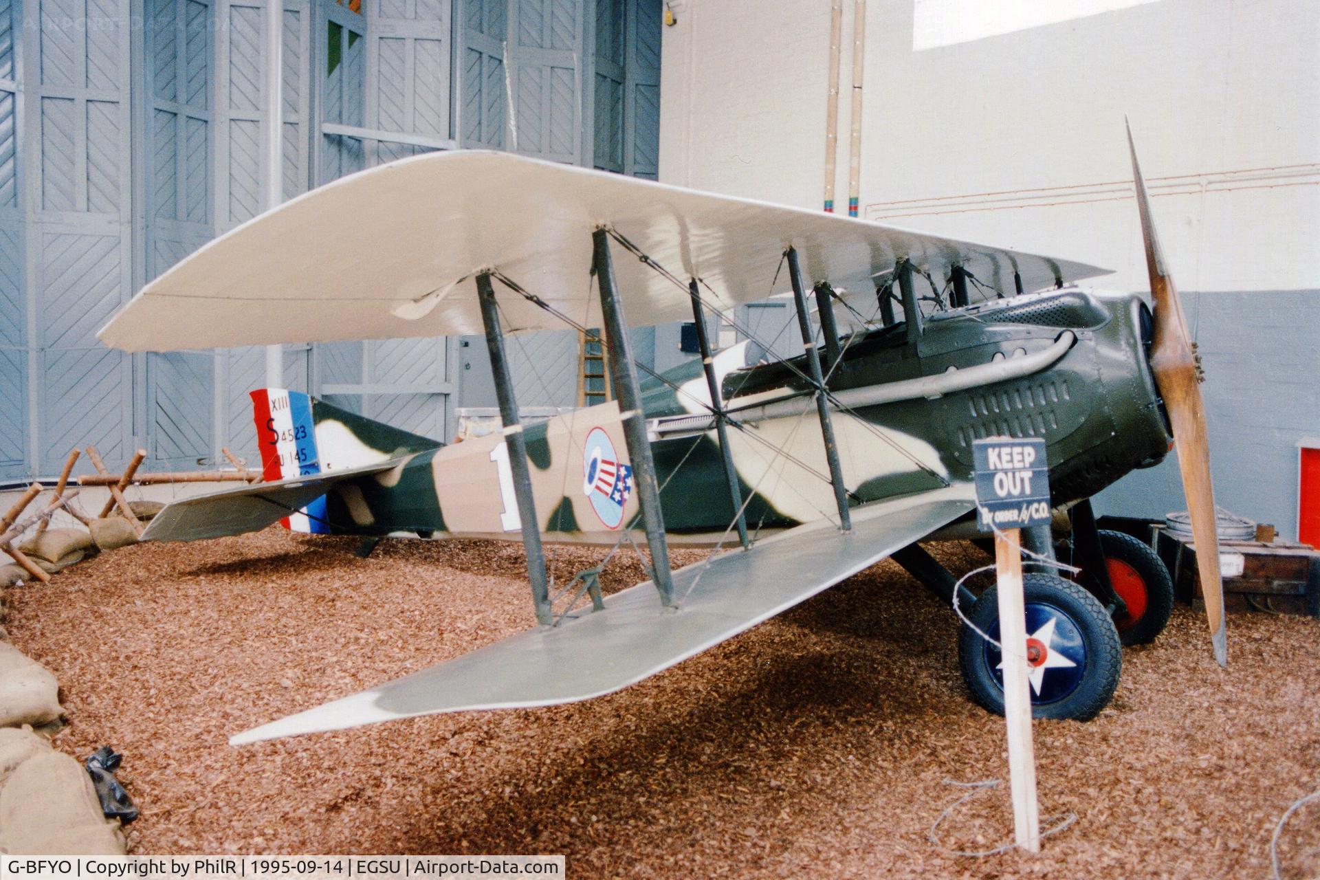 G-BFYO, 1978 SPAD S-XIII Replica C/N 0035, S4513 (G-BFYO) 1978 SPAD Xlll replica USAAS Duxford