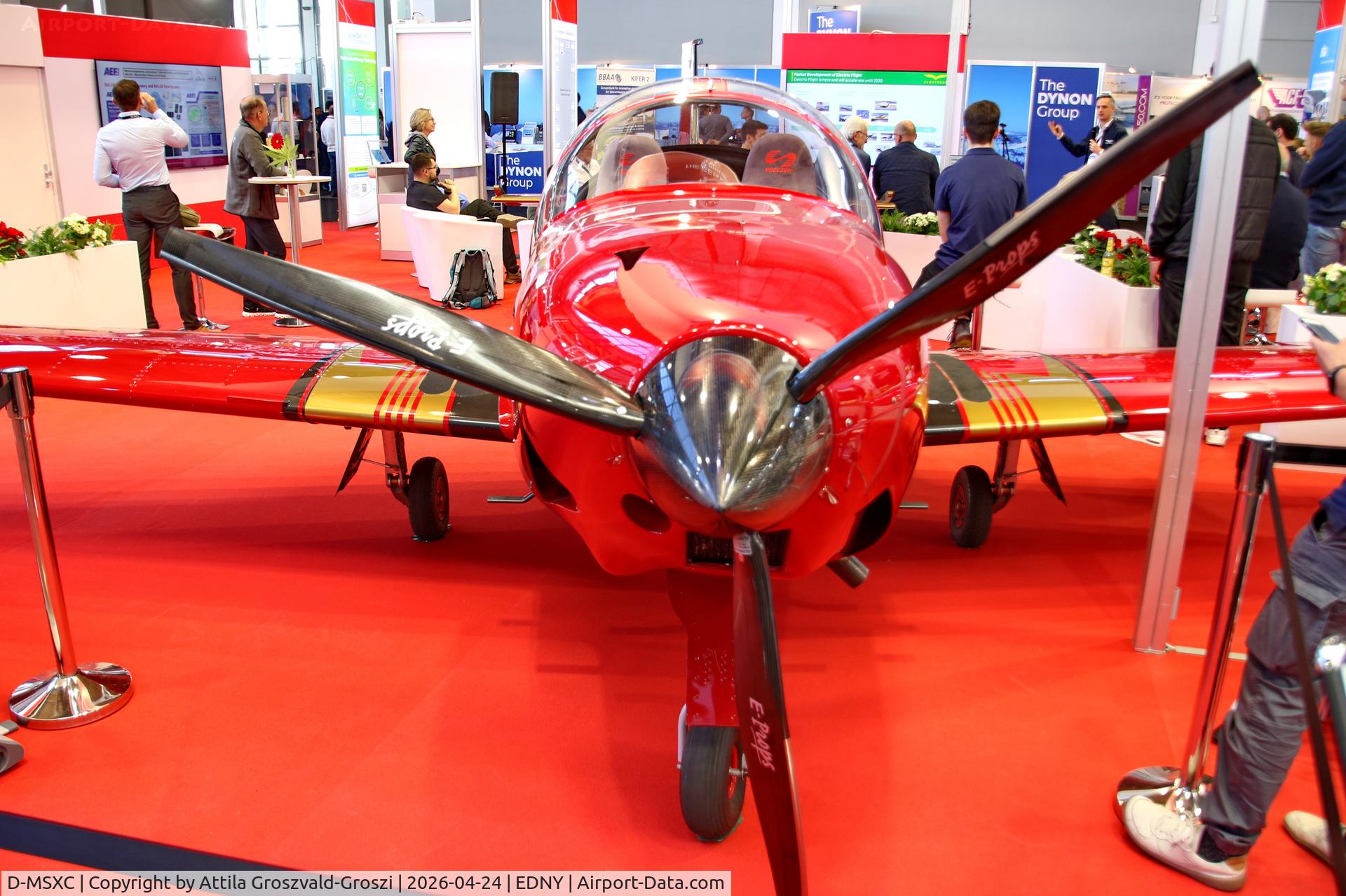 D-MSXC, 2022 Breezer Breezer UL C/N not found_D-MSXC, EDNY - Bodensee Airport Friedrichshafen, Germany. AERO 2026