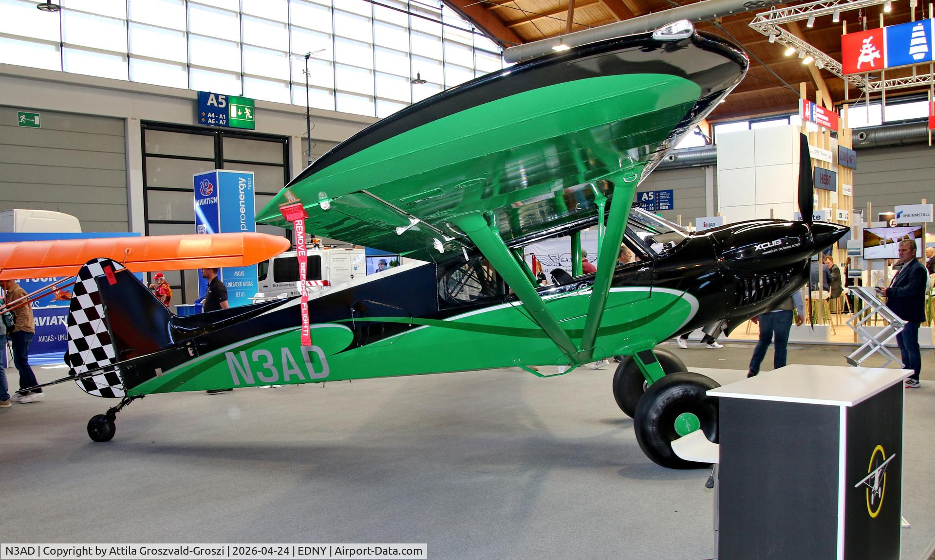 N3AD, 2025 Cub Crafters CC19-215 XCub C/N CC19-0053, EDNY - Bodensee Airport Friedrichshafen, Germany. AERO 2026
