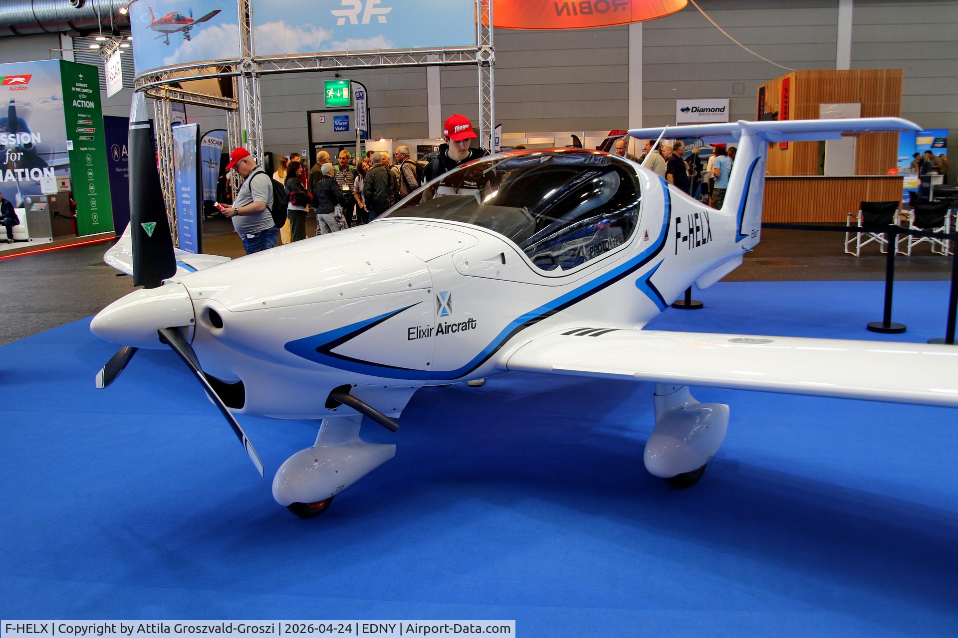 F-HELX, Elixir Aircraft Elixir C/N 002, EDNY - Bodensee Airport Friedrichshafen, Germany. AERO 2026