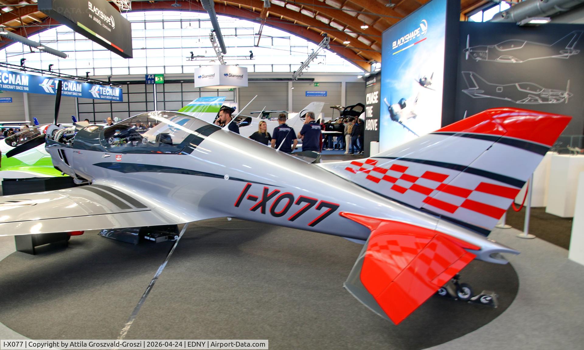 I-X077, Blackshape Prime Veloce C/N BPU073, EDNY - Bodensee Airport Friedrichshafen, Germany. AERO 2026